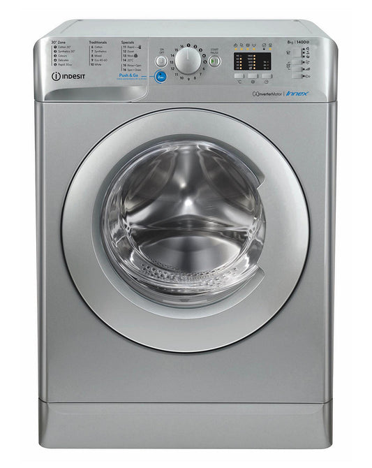  INDESIT BWA81483XSUKN 8kg 1400rpm Washing Machine + INSTALLATION