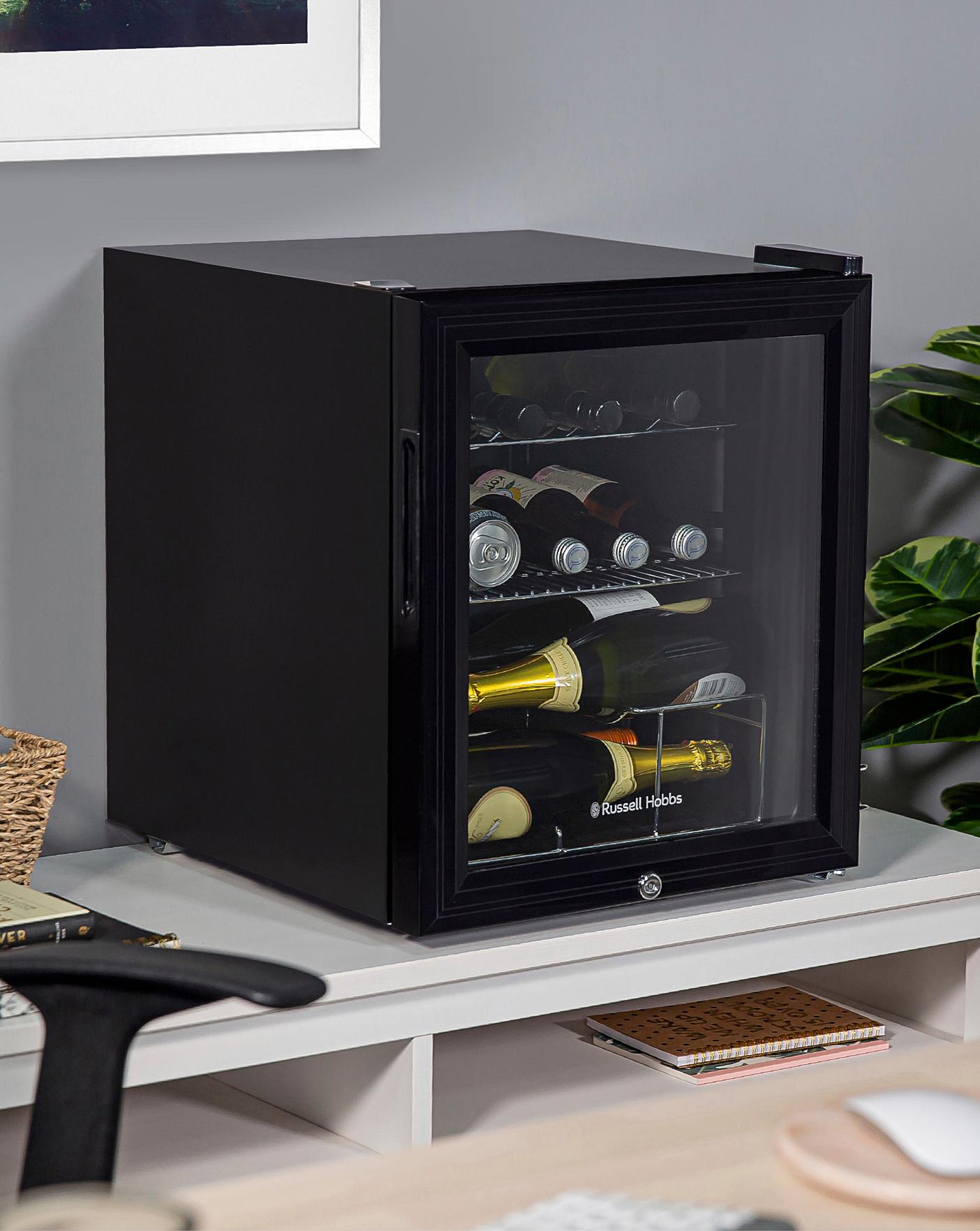  Russell Hobbs RHGWC1B-C-LCK Wine & Drinks Cooler Lockable Black