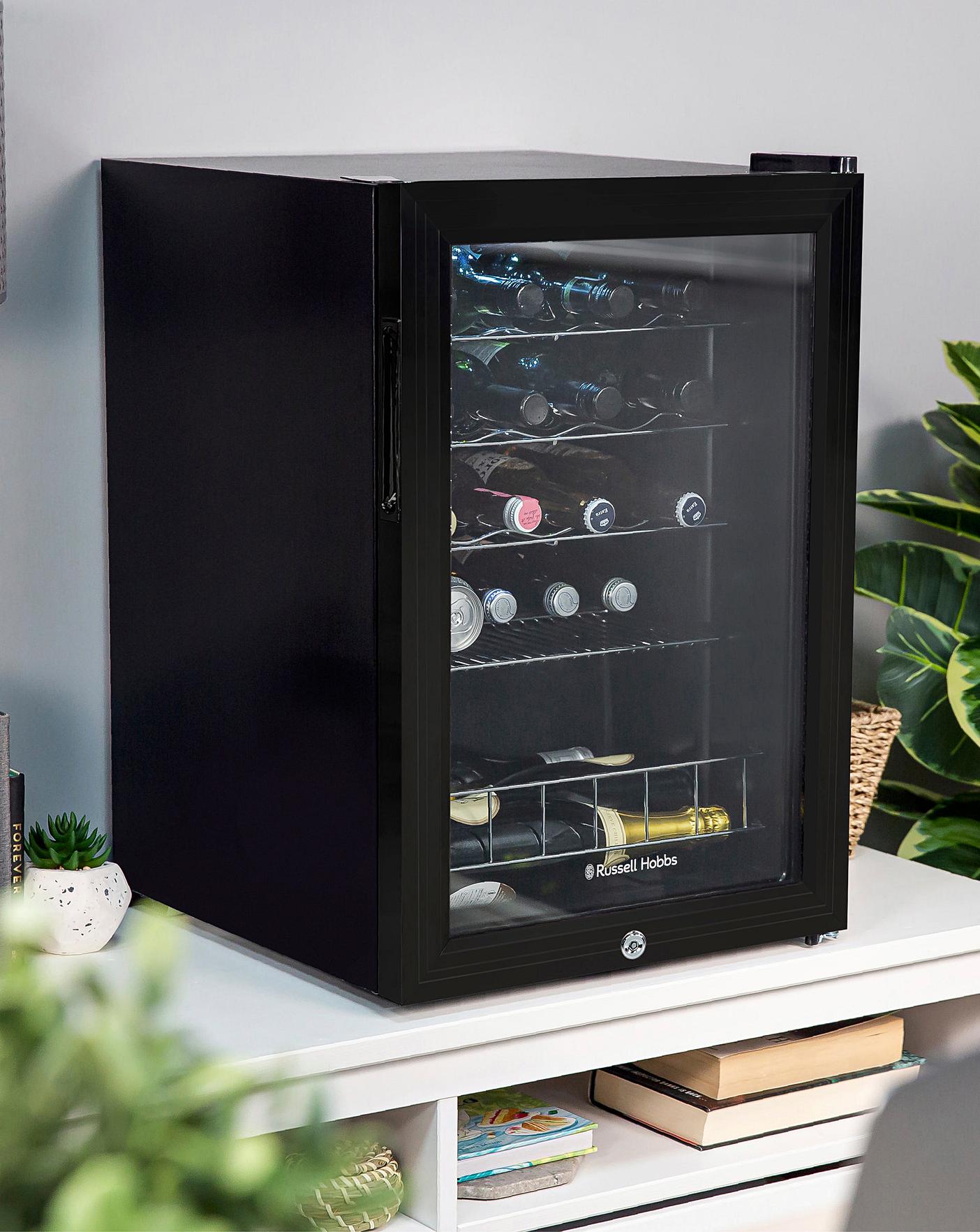  Russell Hobbs RHGWC4B-LCK Wine & Drinks Cooler Lockable Black