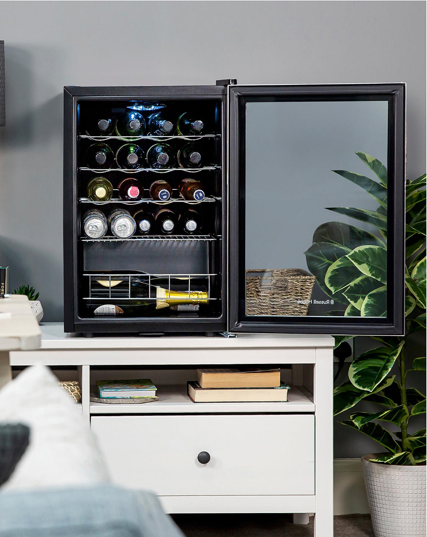  Russell Hobbs RHGWC4SS-LCK Wine & Drinks Cooler Lockable Stainless Steel