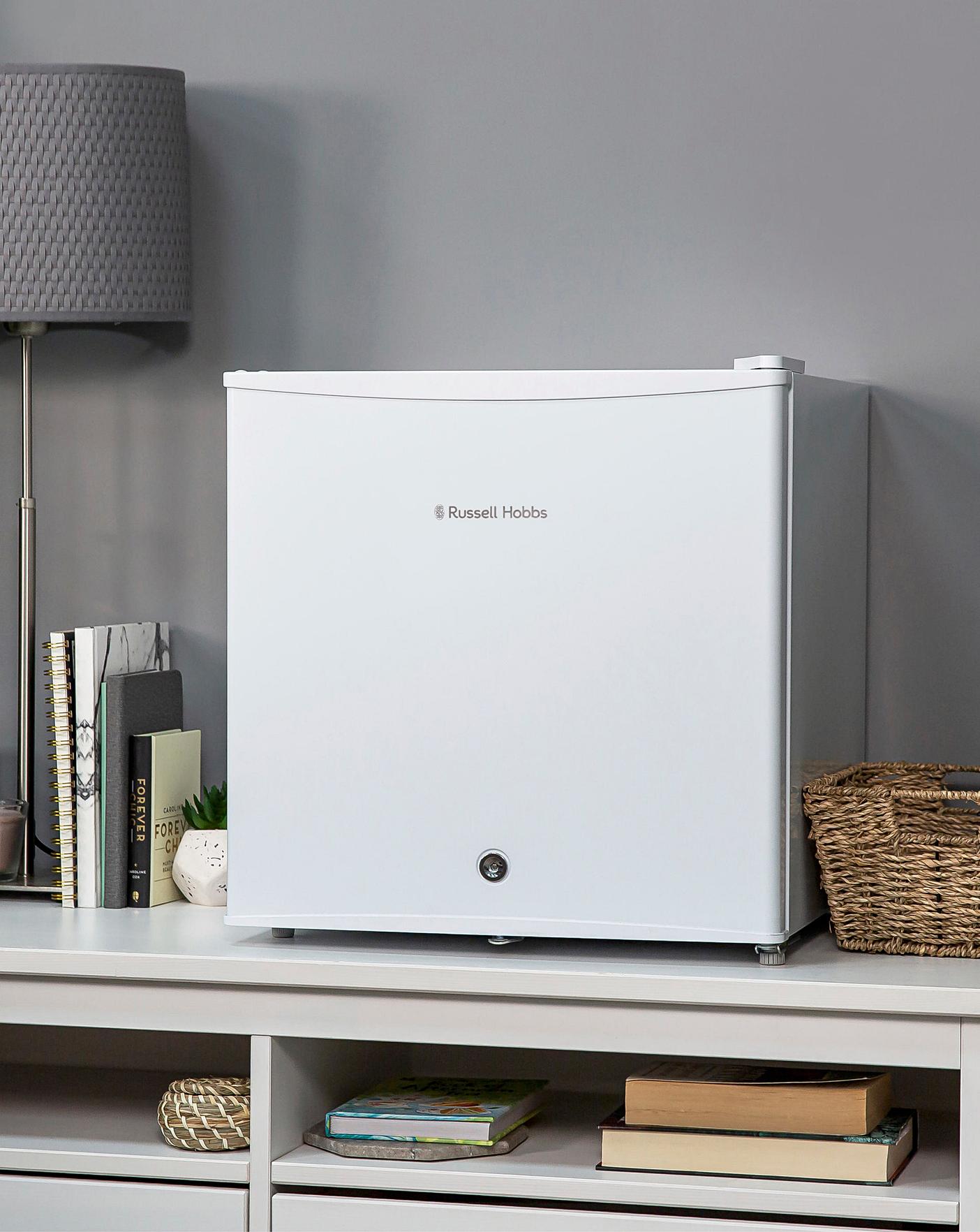  Russell Hobbs RHTTLF1-LCK Table Top Fridge Lockable White