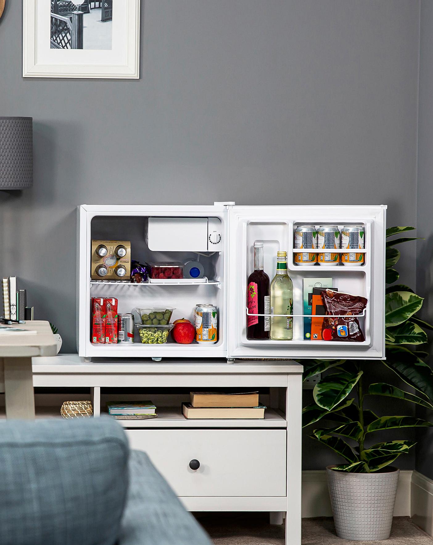  Russell Hobbs RHTTLF1-LCK Table Top Fridge Lockable White