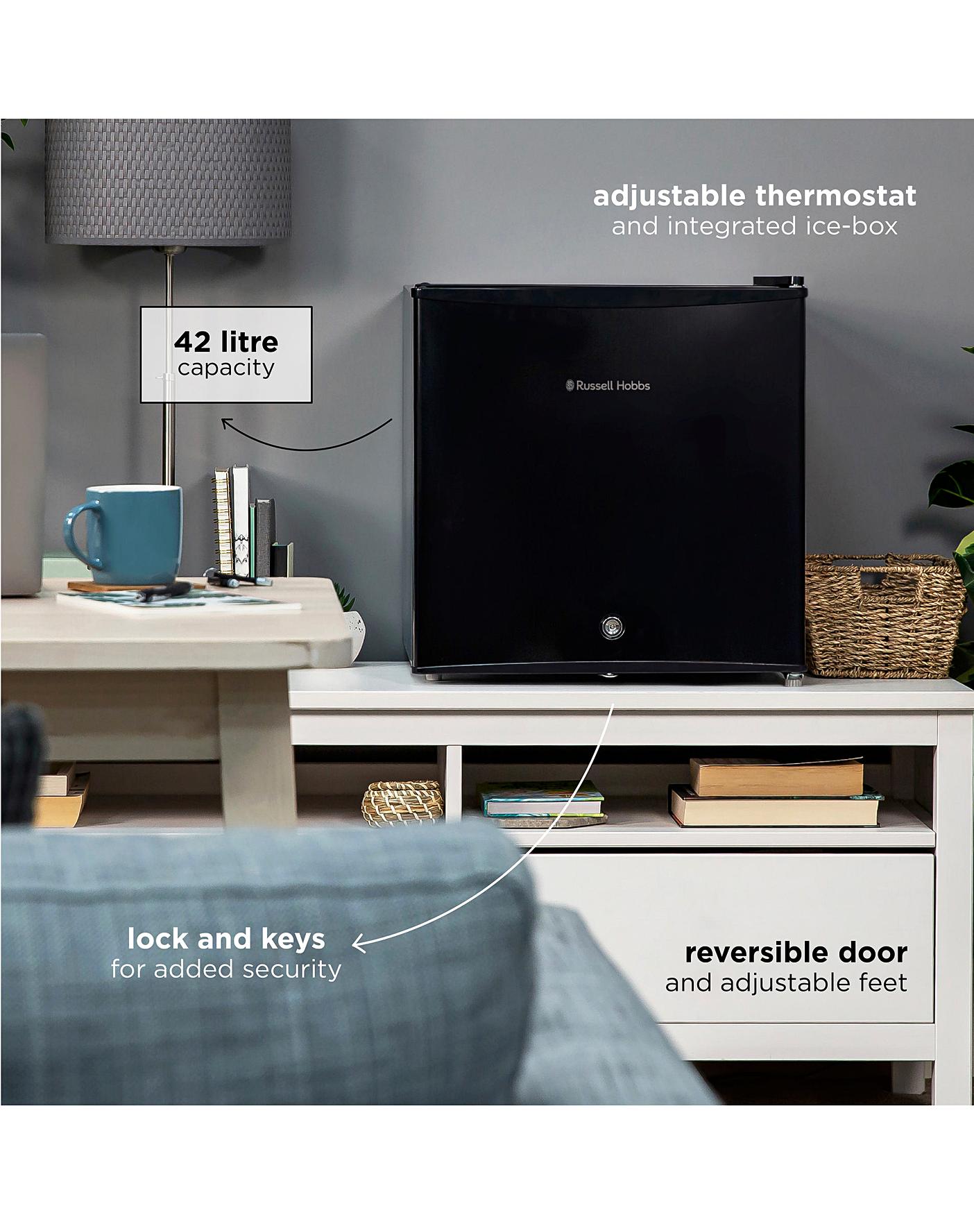  Russell Hobbs RHTTLF1B-LCK Table Top Fridge Lockable Black