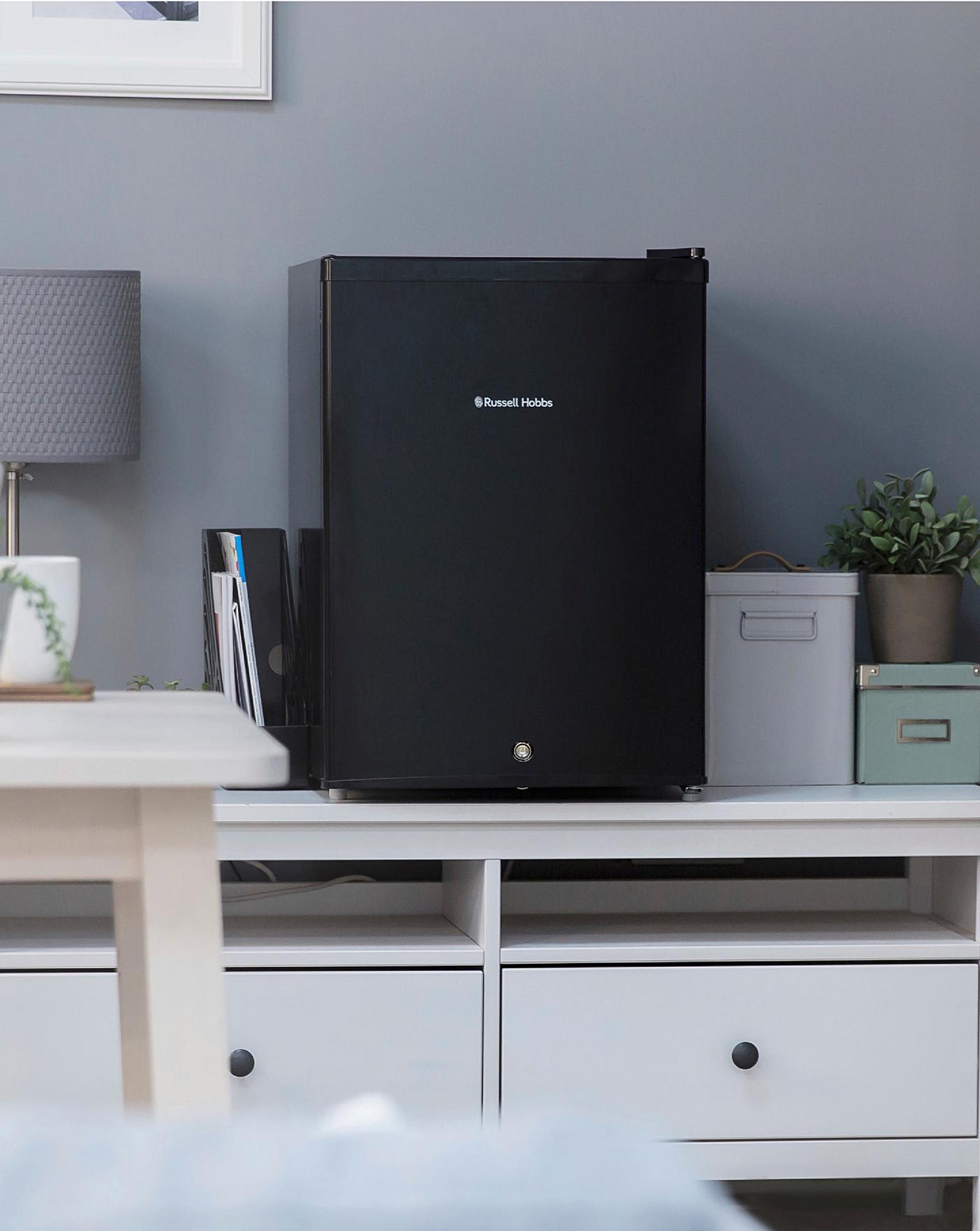  Russell Hobbs RHTTF67B-LCK Mini Fridge Lockable Black