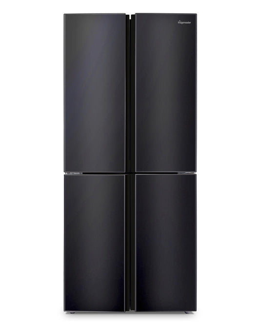  Fridgemaster MQ79394FFB American Fridge Freezer - Black