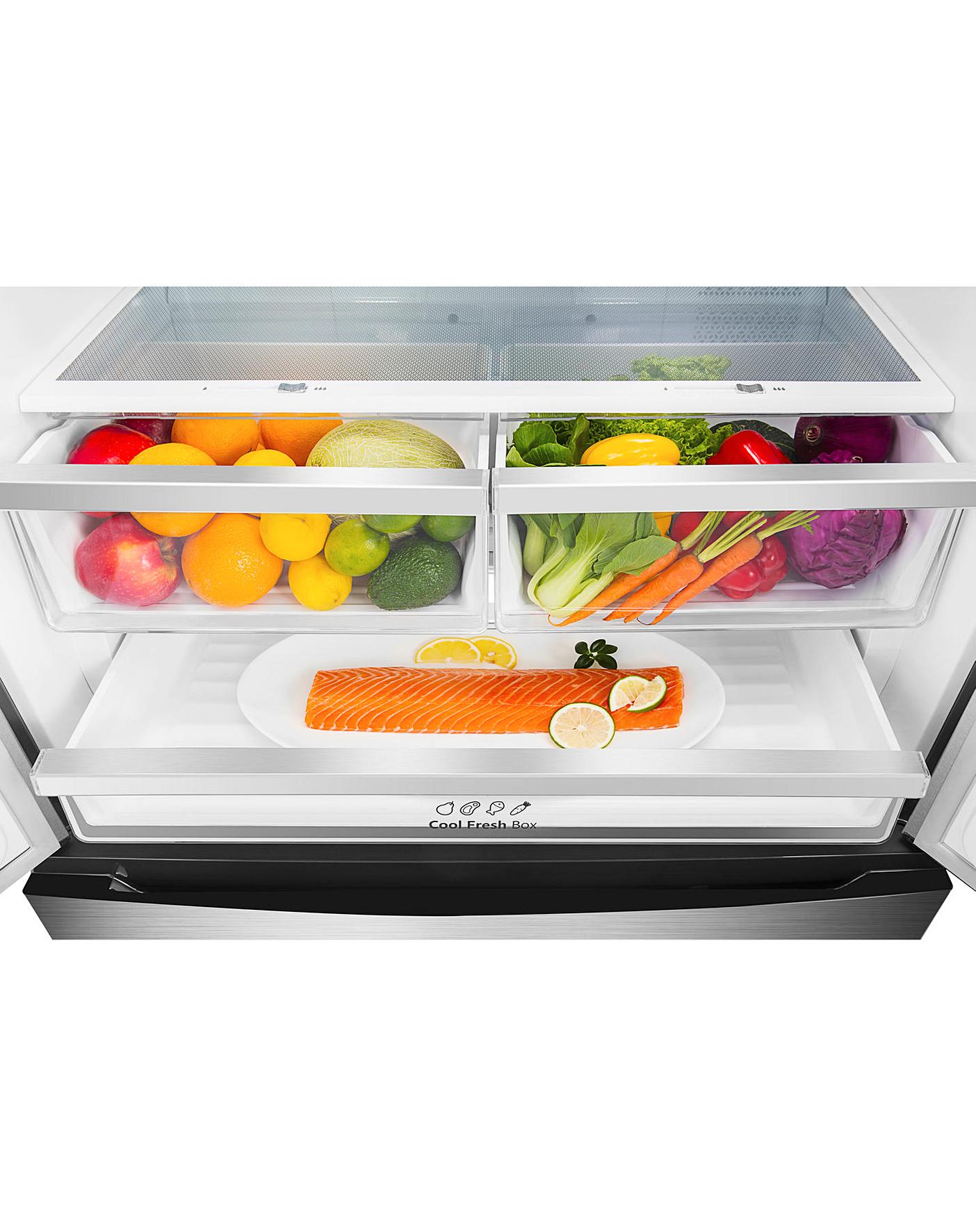  Hisense RF750N4ISF American Fridge Freezer - Stainless Steel