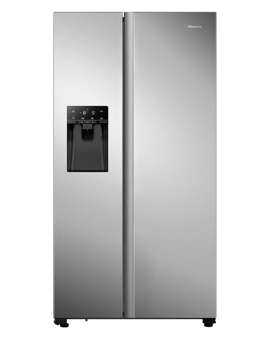 Hisense RS694N4TCF American Fridge Freezer - Stainless Steel