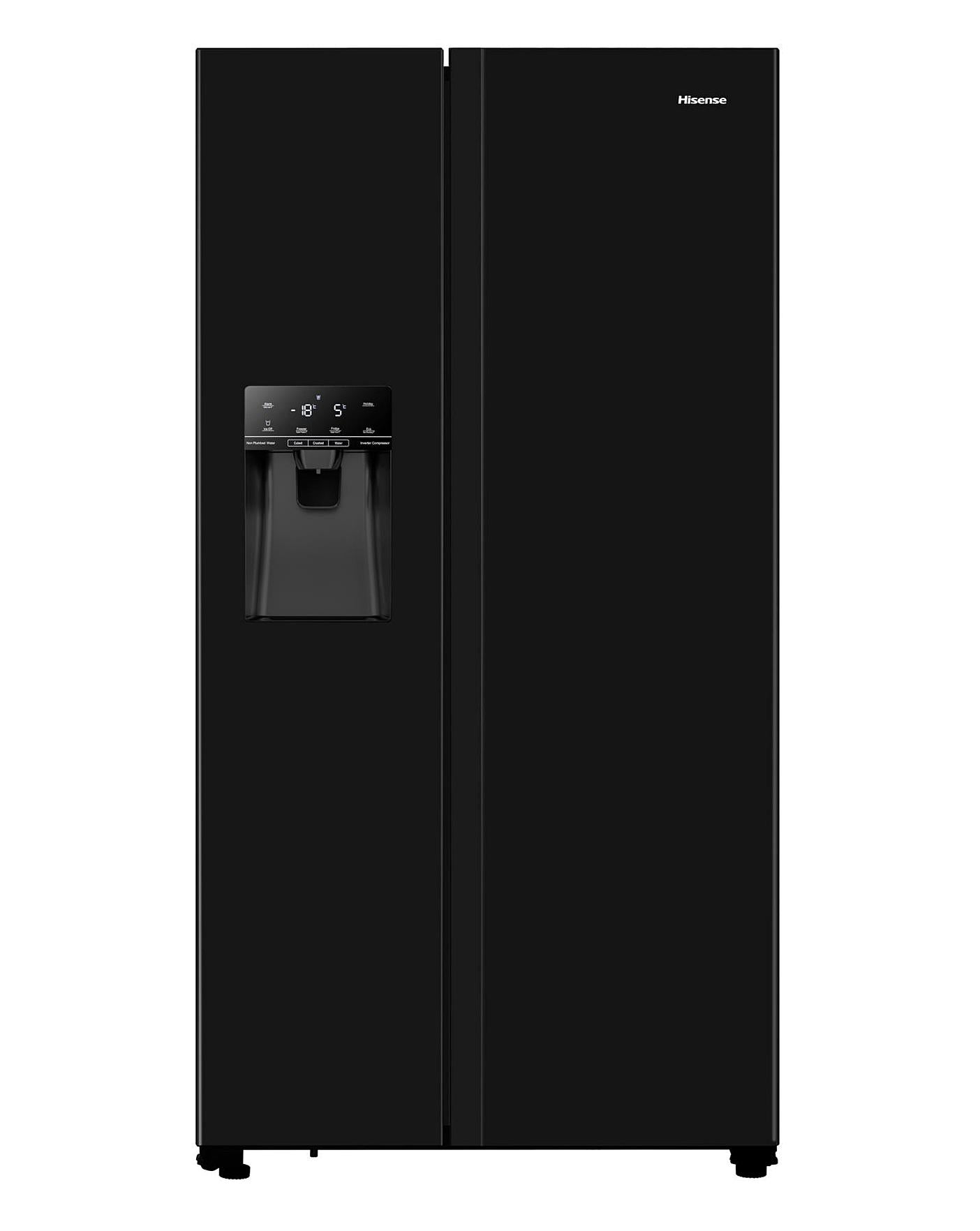  Hisense RS694N4TBF American Fridge Freezer - Black