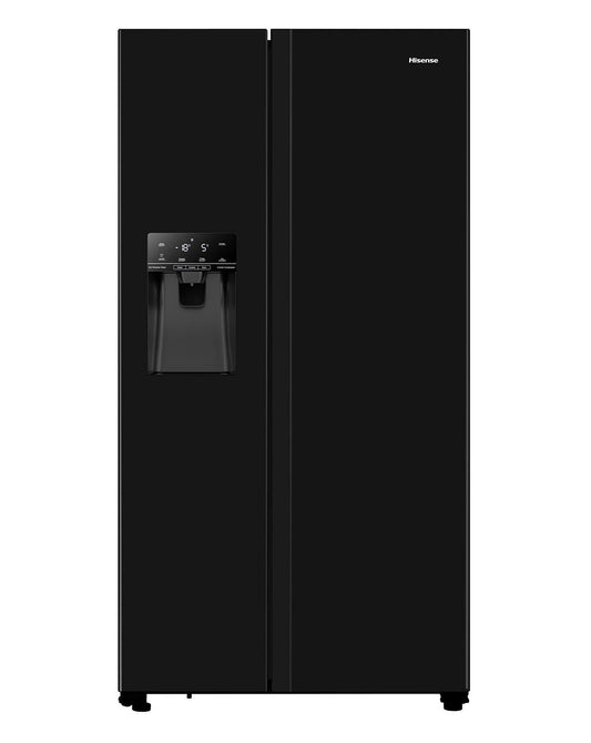  Hisense RS694N4TBF American Fridge Freezer - Black