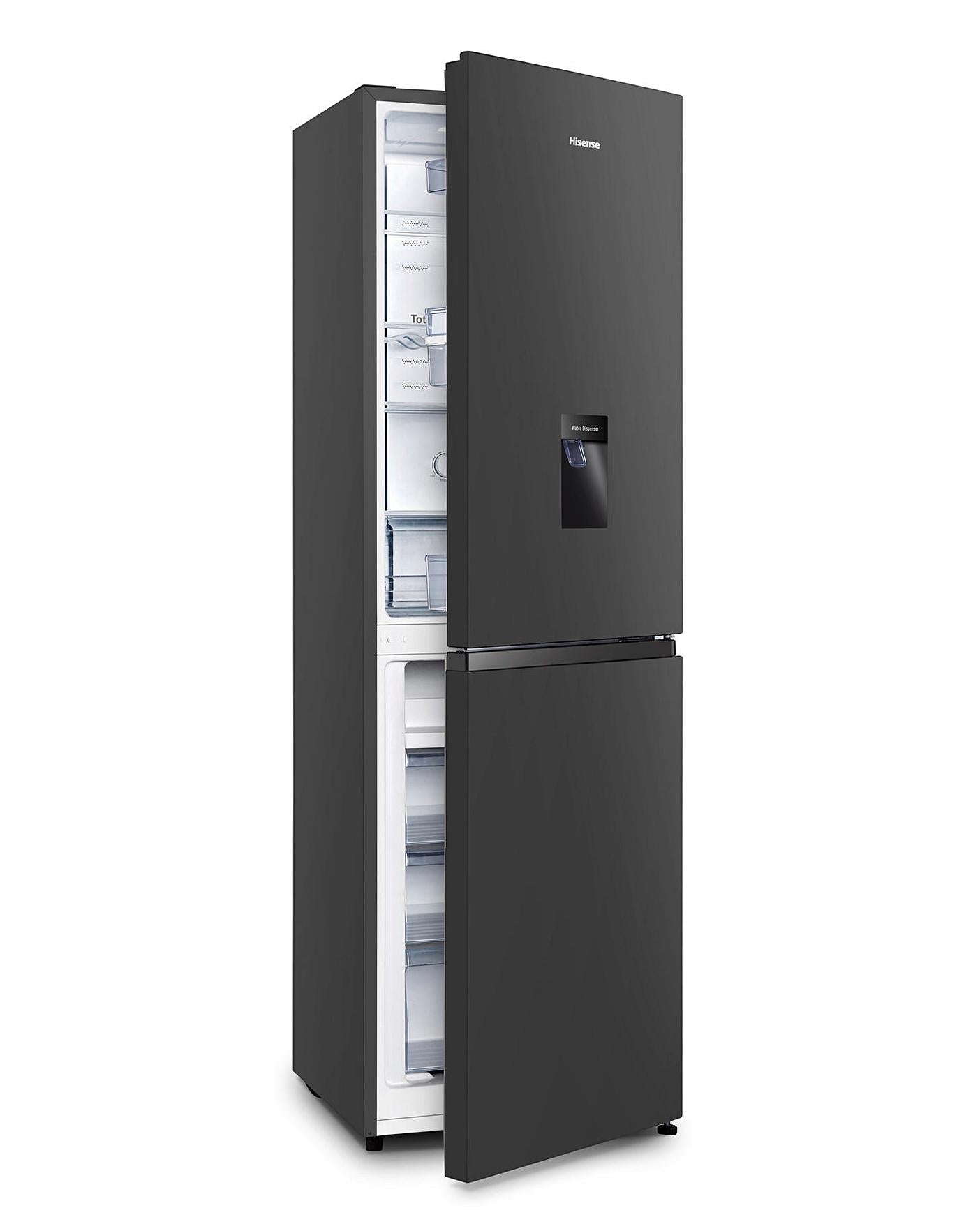  Hisense RB327N4WB1 Fridge Freezer - Black