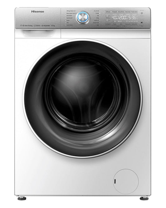  Hisense WFQR1014EVAJM 10kg 1400rpm Washing Machine - White