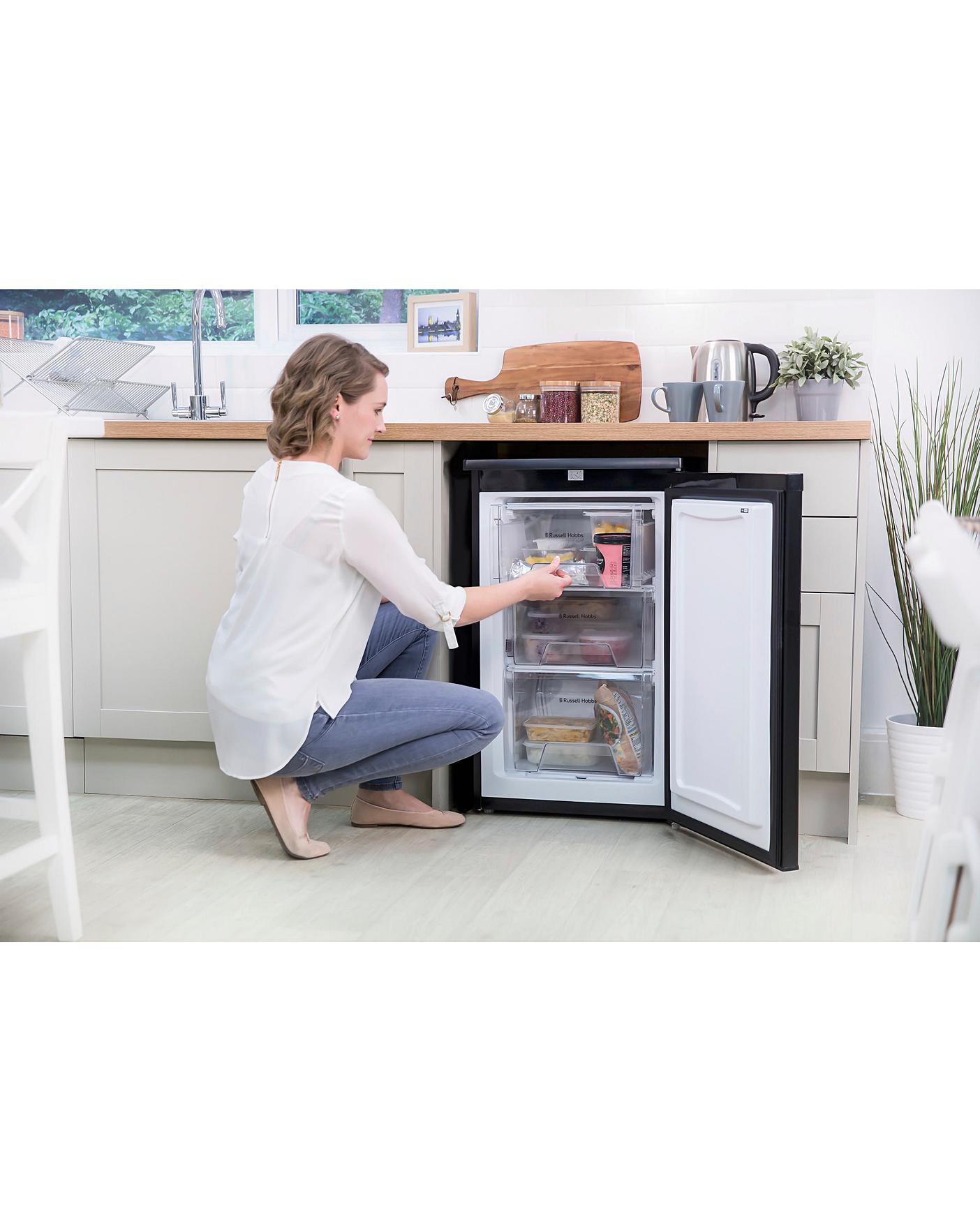 Russell Hobbs RHUCFZ3B Under Counter Freezer - Black