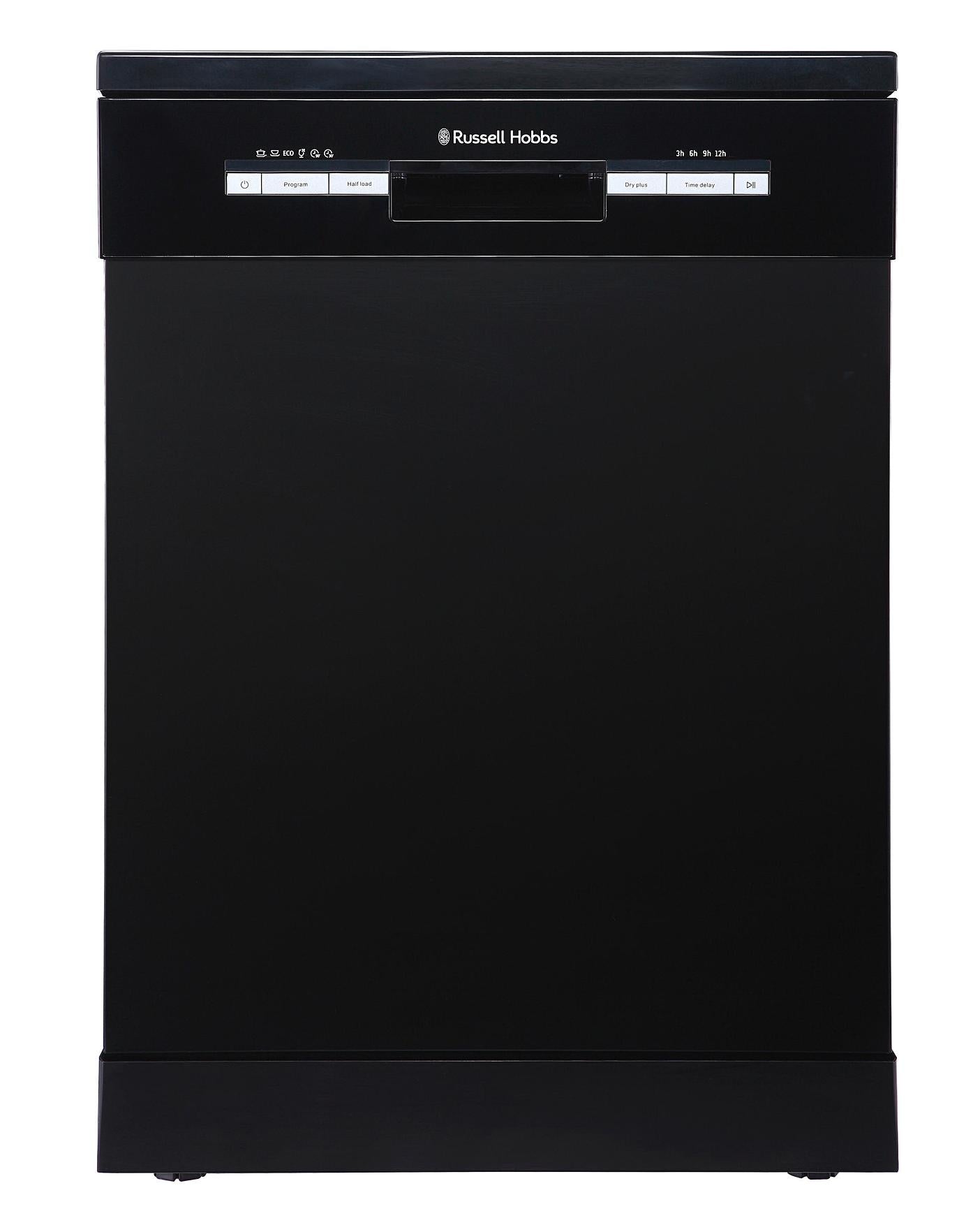  Russell Hobbs RHDW3B Freestanding 12-place Full-Size Dishwasher - Black