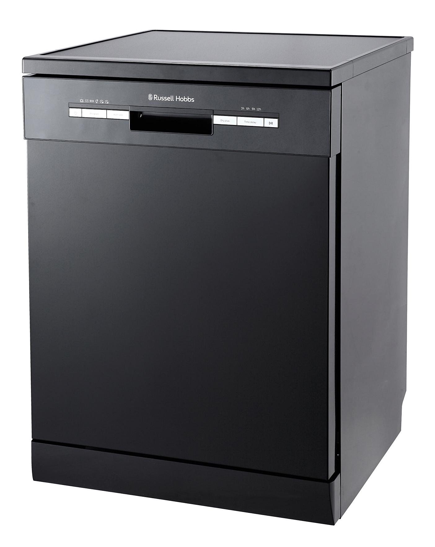  Russell Hobbs RHDW3B Freestanding 12-place Full-Size Dishwasher - Black