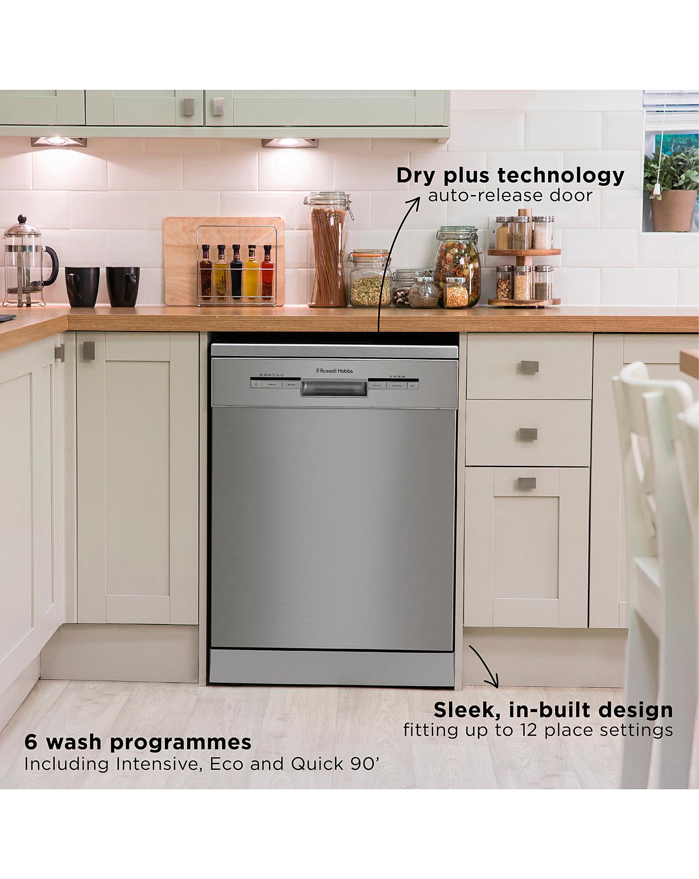  Russell Hobbs RHDW3SS Stainless Steel 12 Place Dishwasher