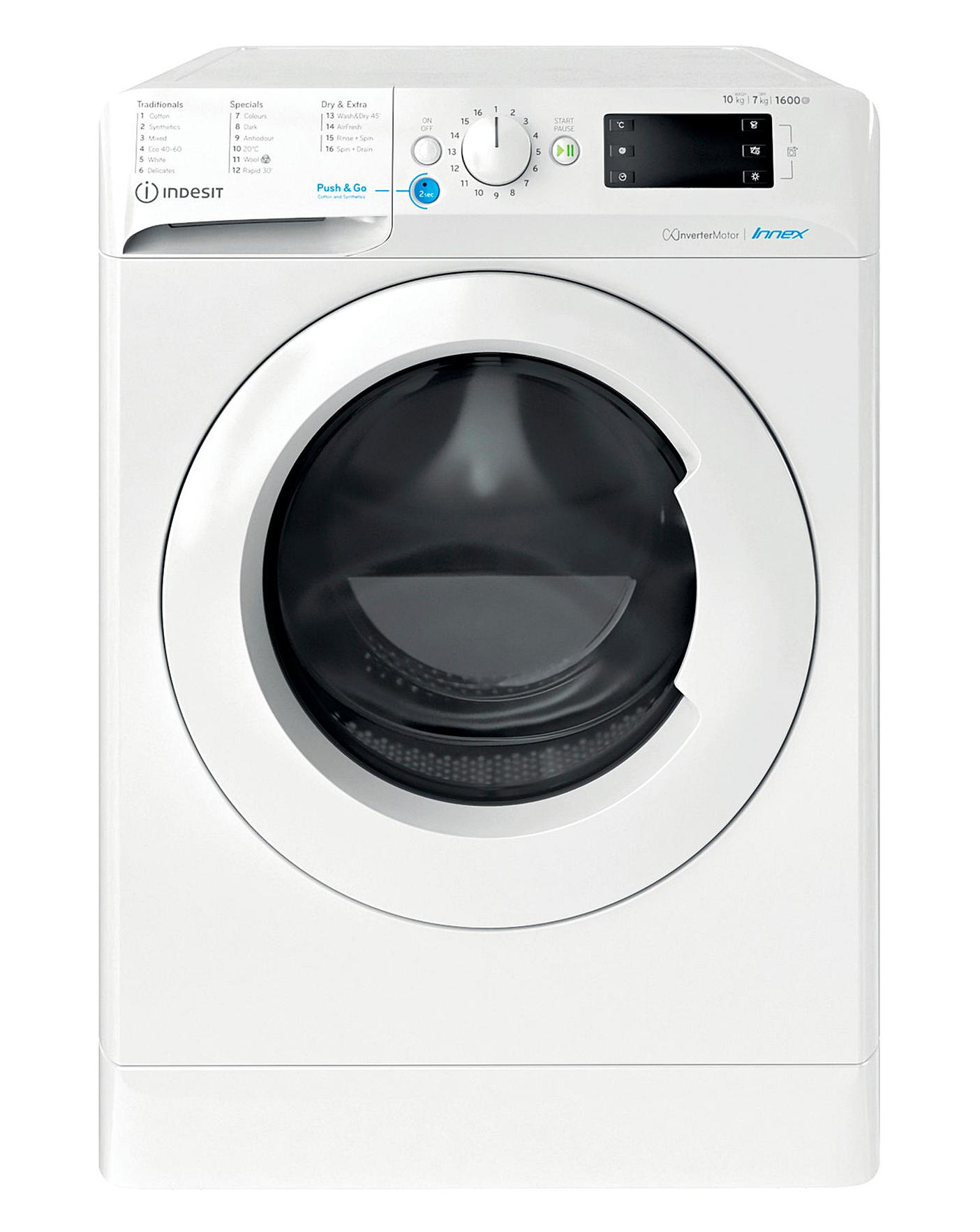  Indesit BDE1071682XWUKN 10+7kg 1600rpm Washer Dryer - White