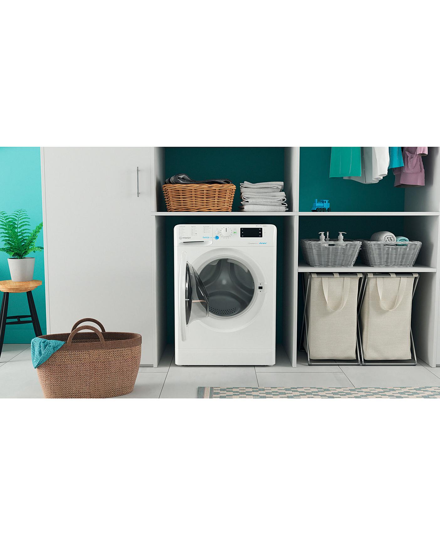  Indesit BDE1071682XWUKN 10+7kg 1600rpm Washer Dryer - White