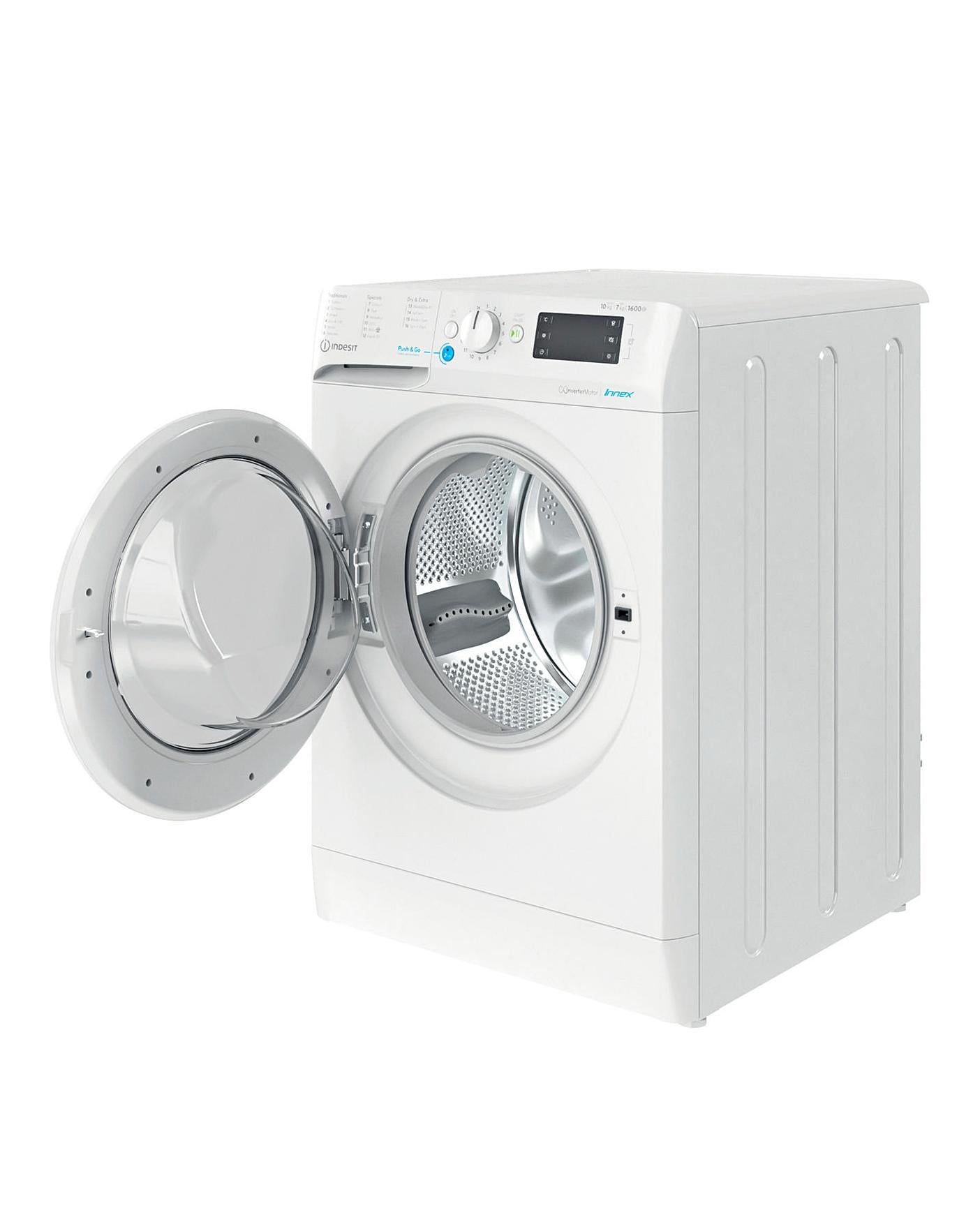  Indesit BDE1071682XWUKN 10+7kg 1600rpm Washer Dryer - White