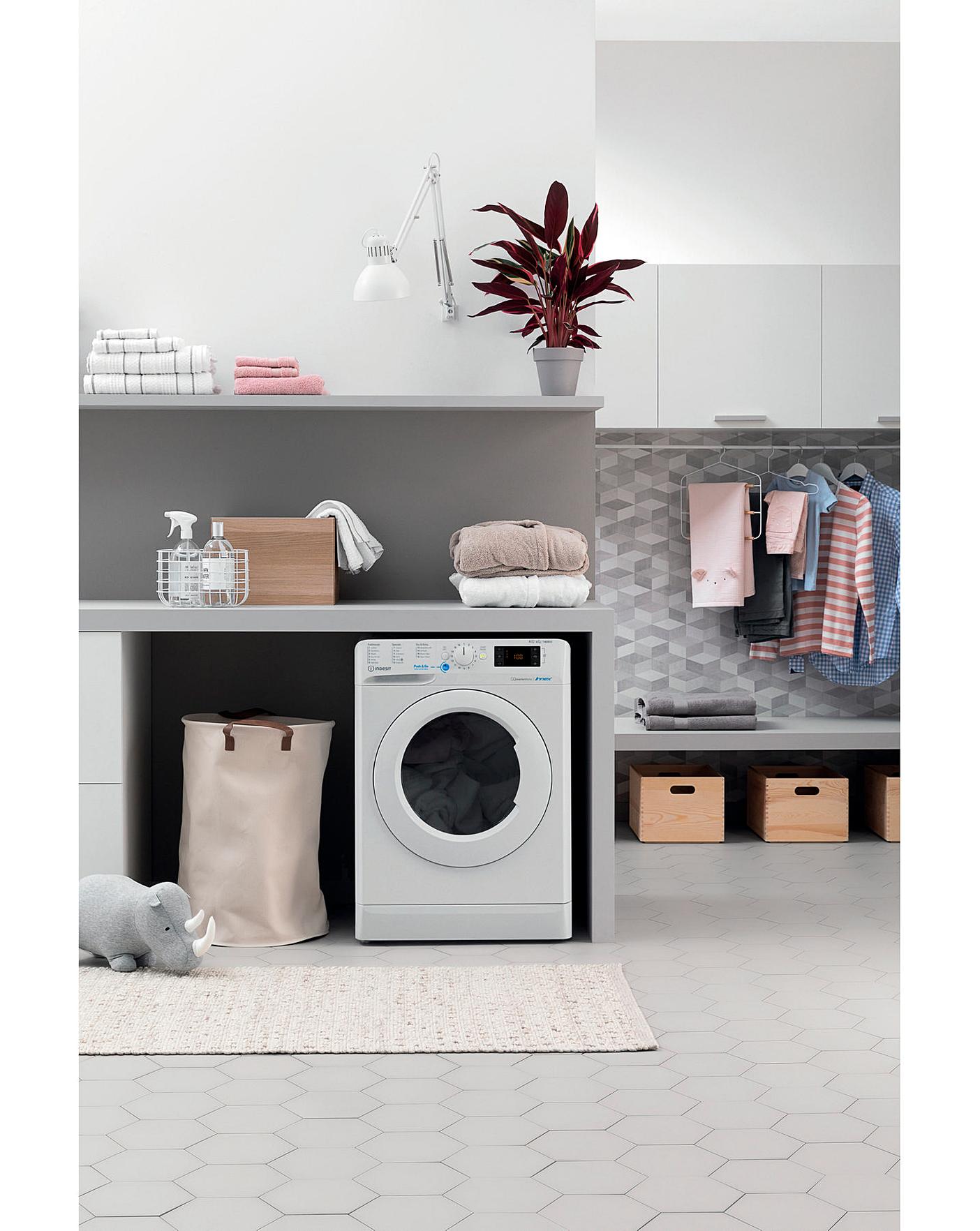  Indesit BDE1071682XWUKN 10+7kg 1600rpm Washer Dryer - White