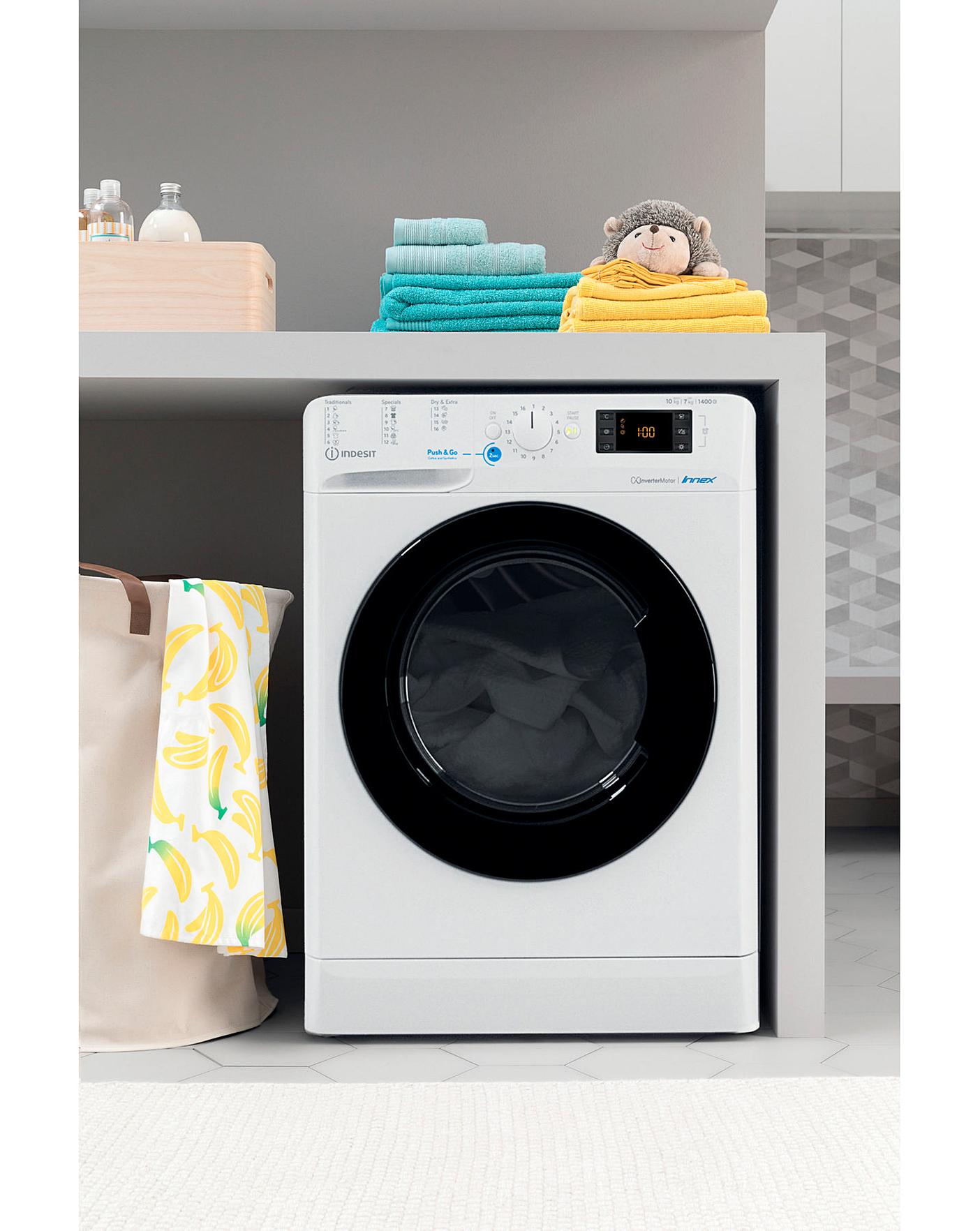  Indesit BDE1071682XWUKN 10+7kg 1600rpm Washer Dryer - White
