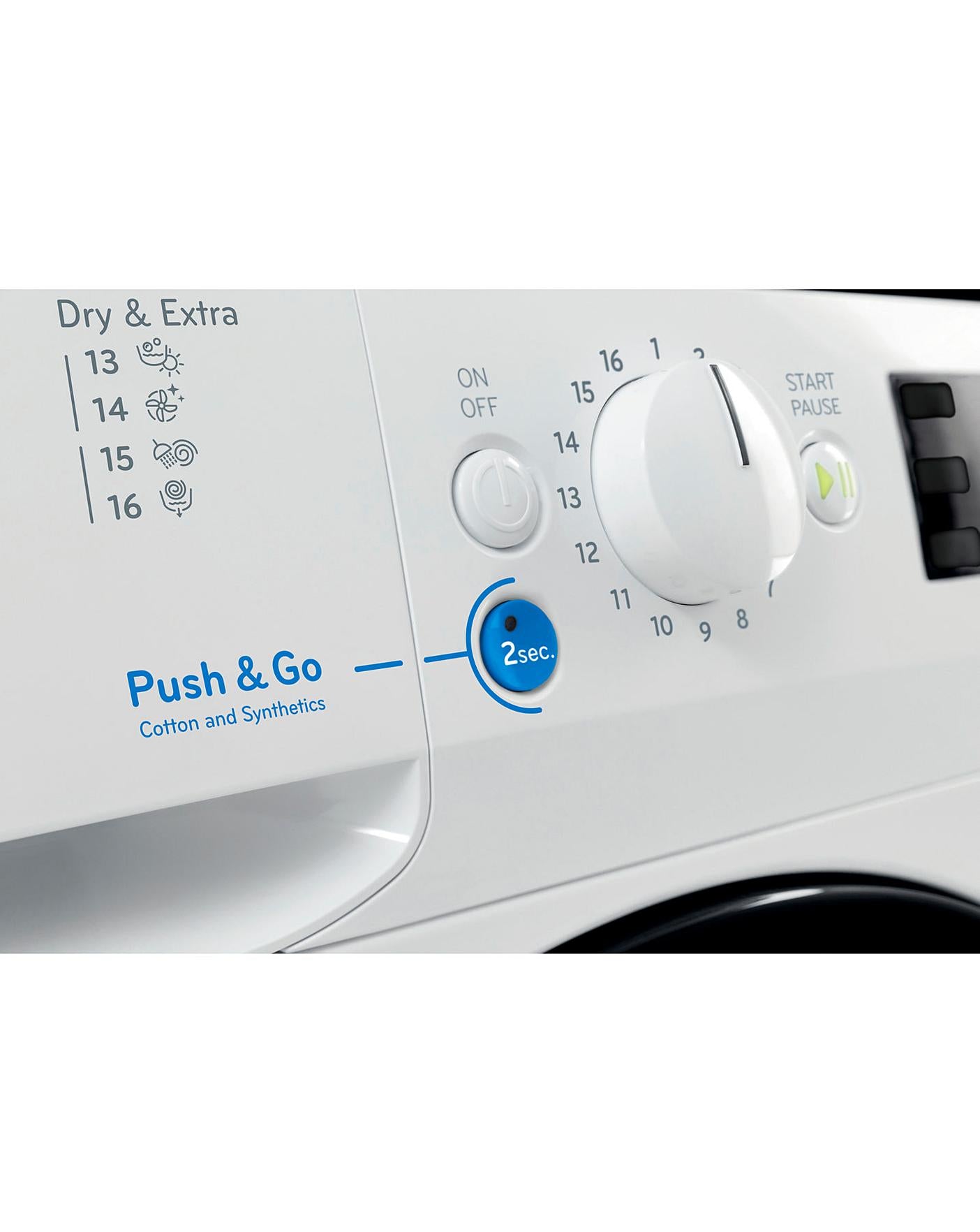  Indesit BDE1071682XWUKN 10+7kg 1600rpm Washer Dryer - White
