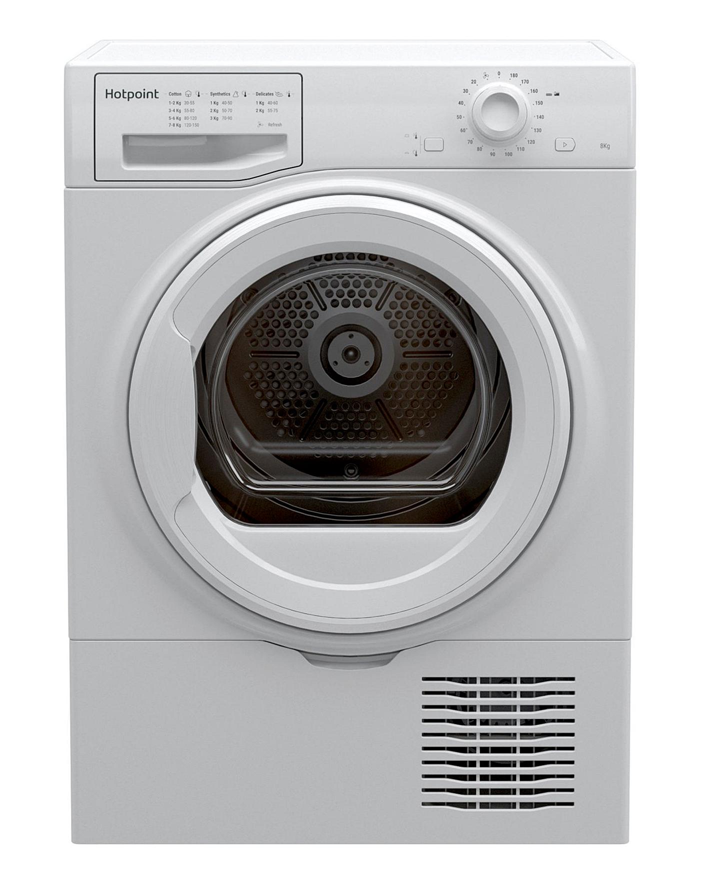  Hotpoint H2 D81W UK 8kg Condenser Tumble Dryer - White