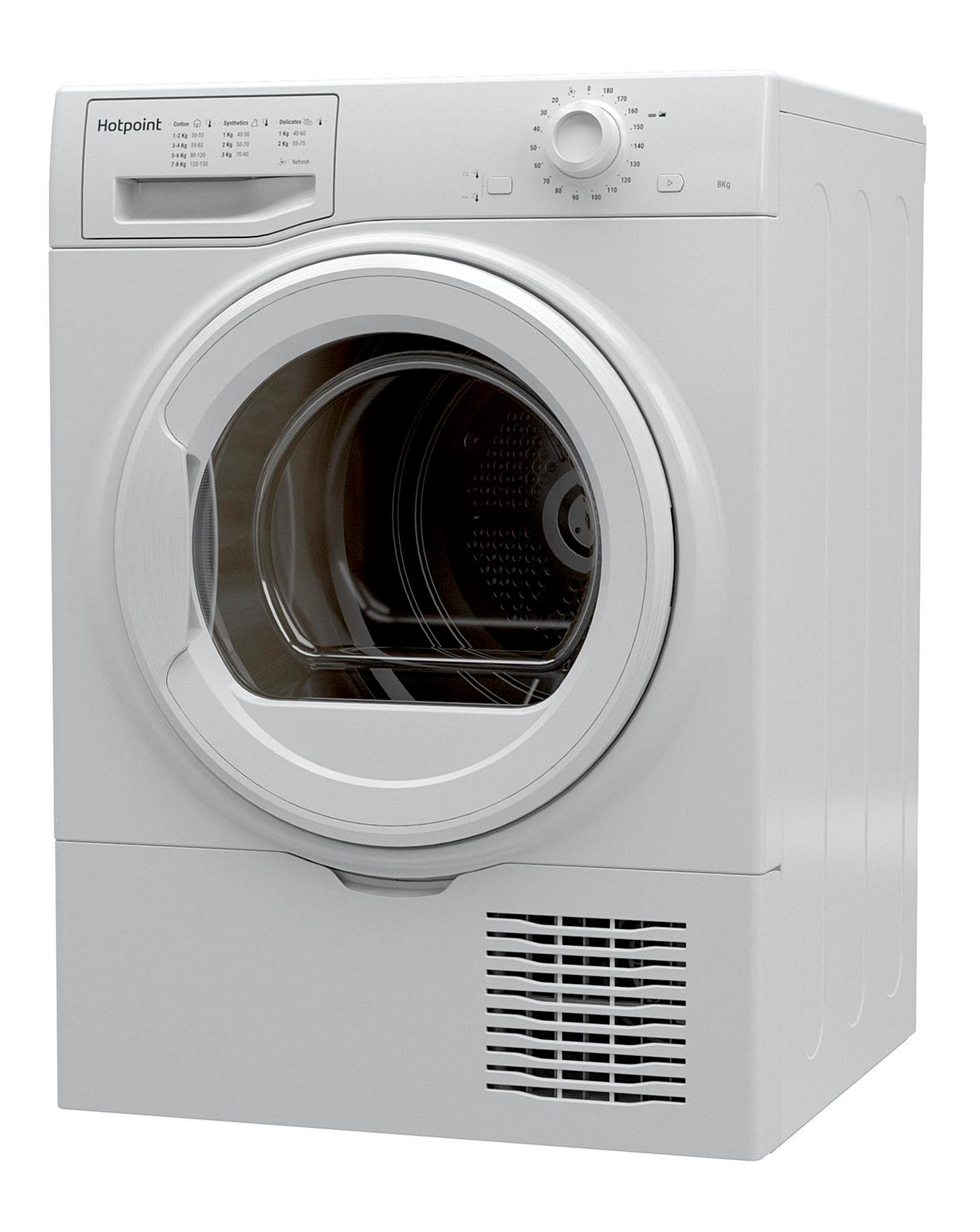  Hotpoint H2 D81W UK 8kg Condenser Tumble Dryer - White