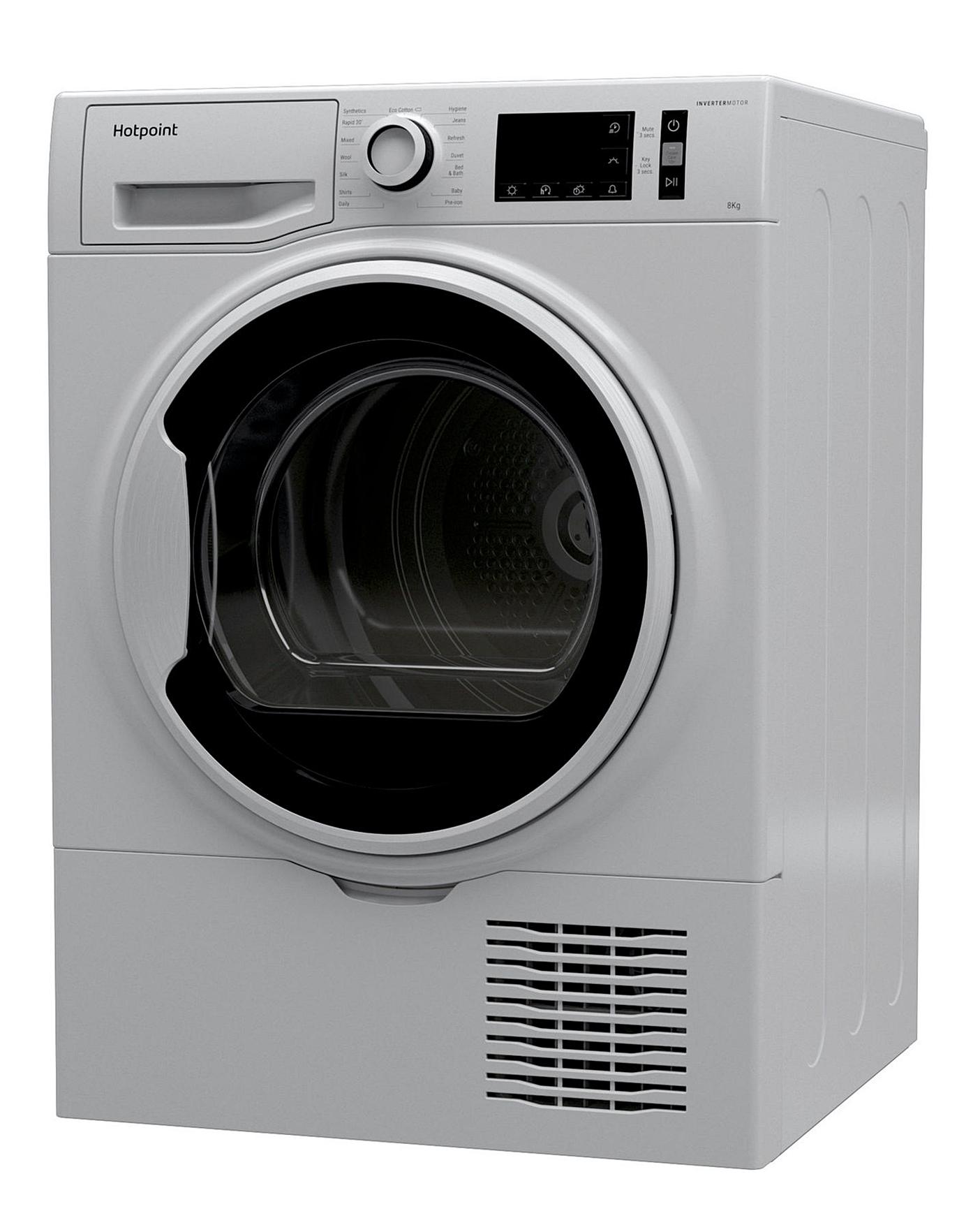  Hotpoint H3 D81WB UK 8kg Condenser Tumble Dryer - White