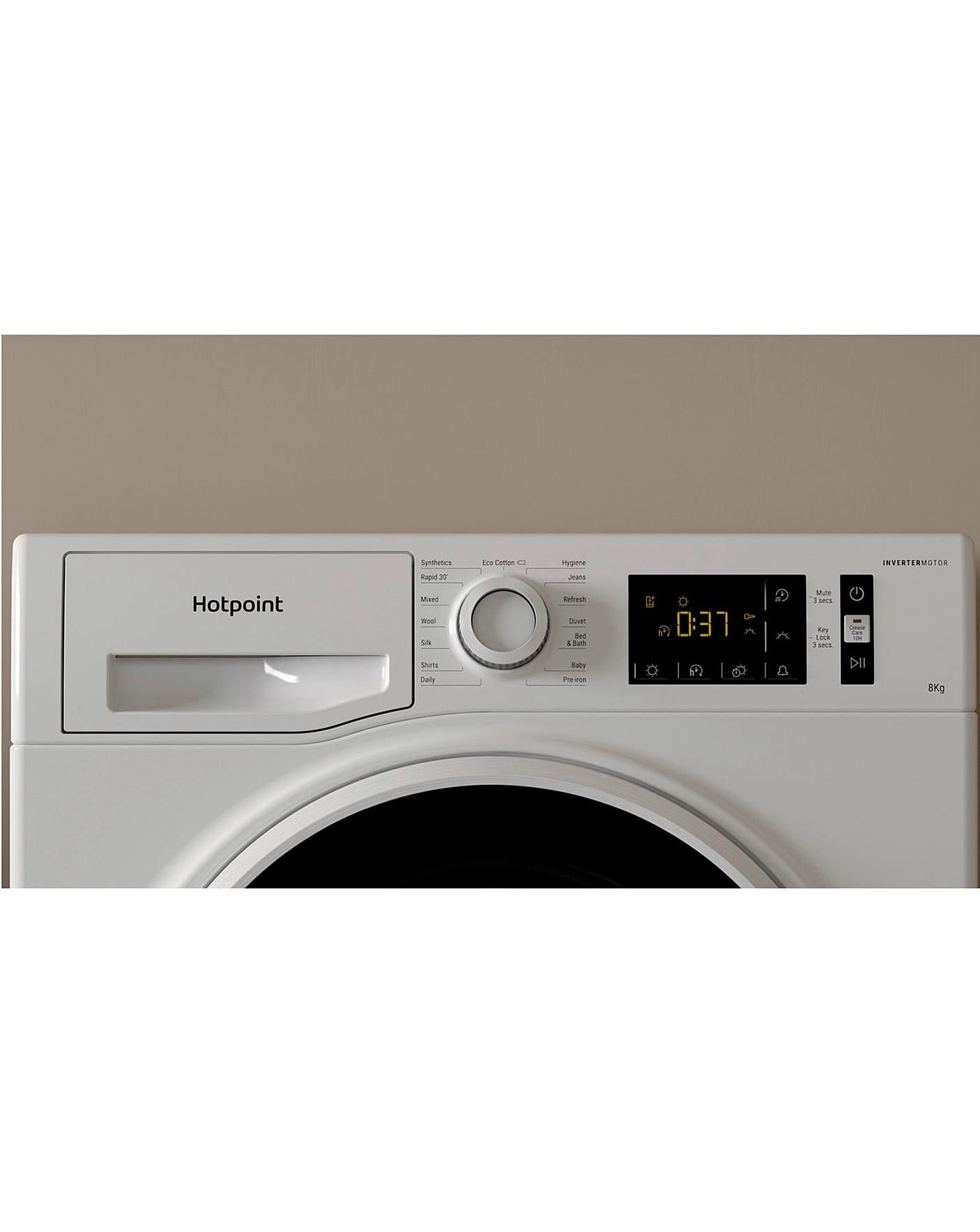 Hotpoint H3 D81WB UK 8kg Condenser Tumble Dryer - White