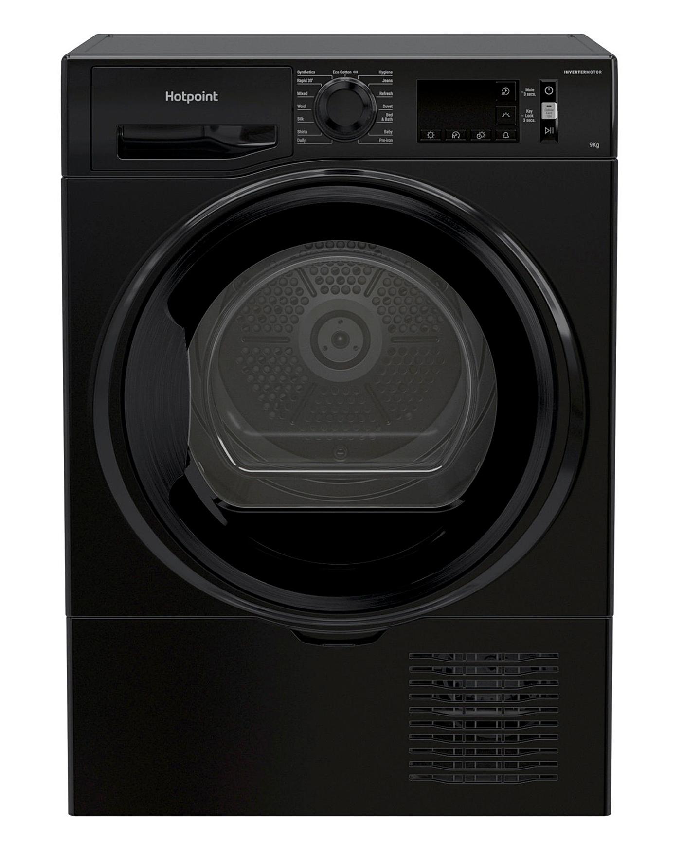  Hotpoint H3 D91B UK 9kg Condenser Tumble Dryer - Black