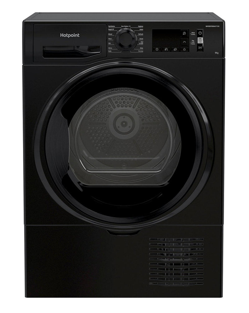  Hotpoint H3 D91B UK 9kg Condenser Tumble Dryer - Black