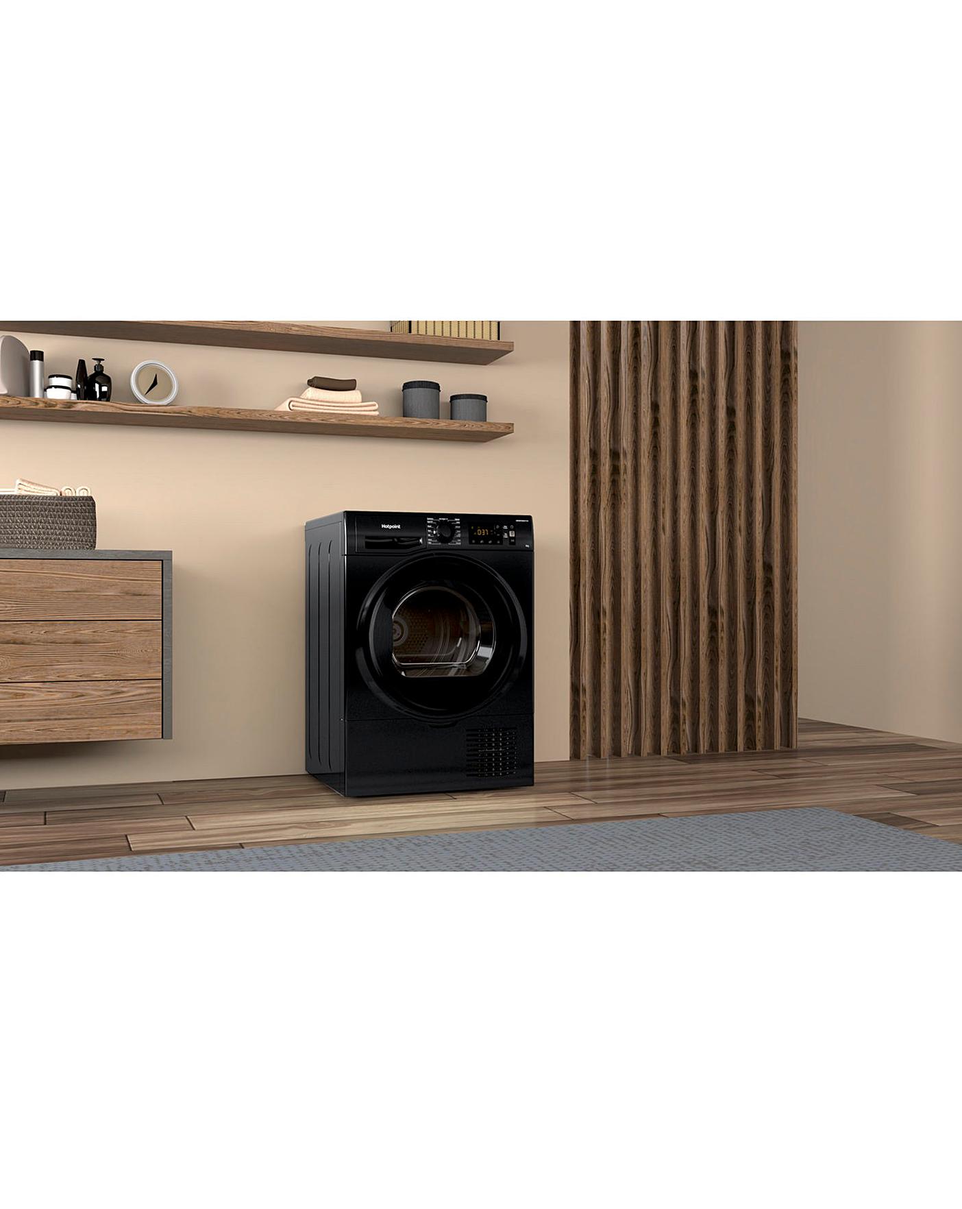  Hotpoint H3 D91B UK 9kg Condenser Tumble Dryer - Black