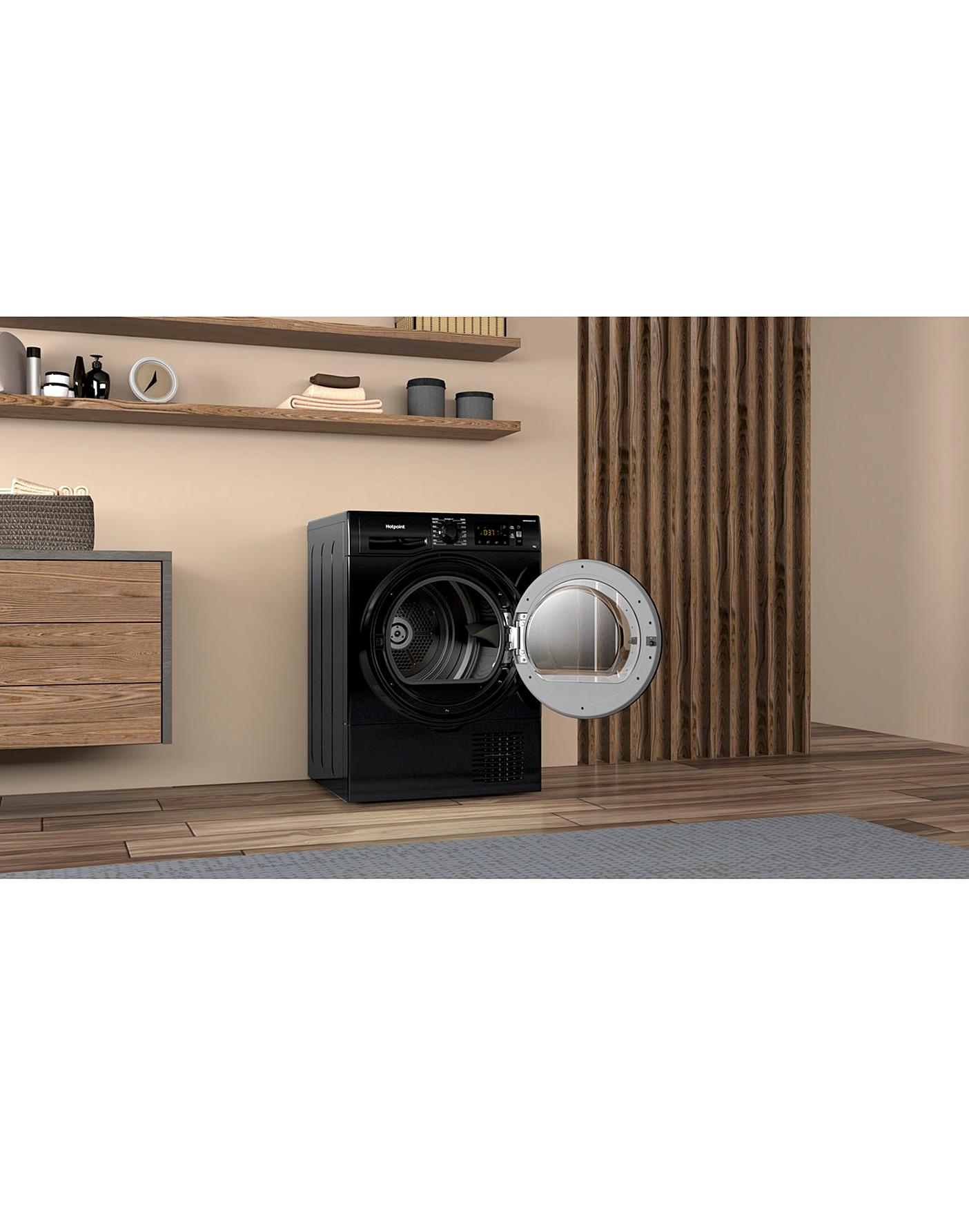  Hotpoint H3 D91B UK 9kg Condenser Tumble Dryer - Black