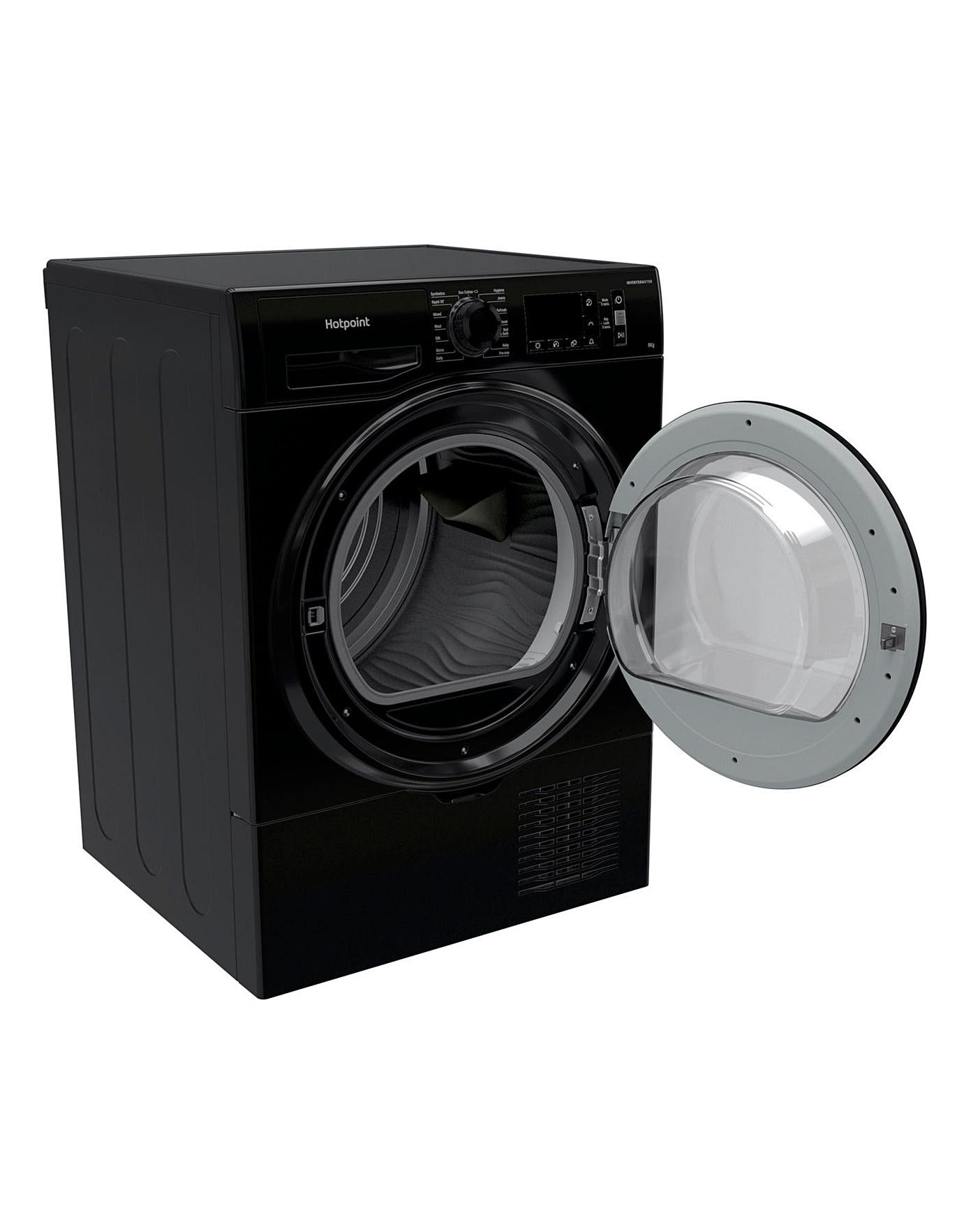  Hotpoint H3 D91B UK 9kg Condenser Tumble Dryer - Black