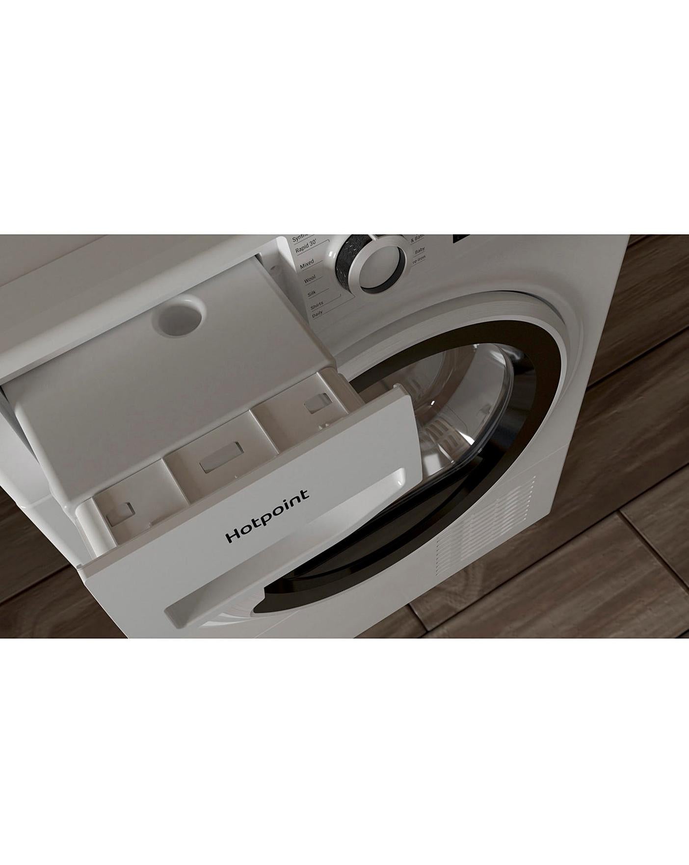  Hotpoint H3 D91WB UK 9kg Condenser Tumble Dryer - White