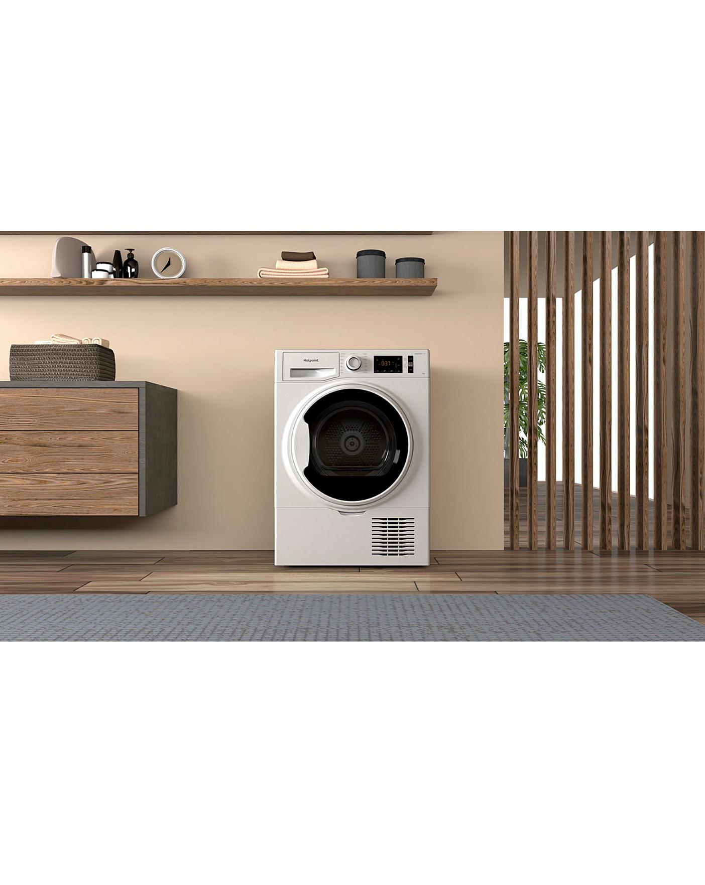  Hotpoint H3 D91WB UK 9kg Condenser Tumble Dryer - White