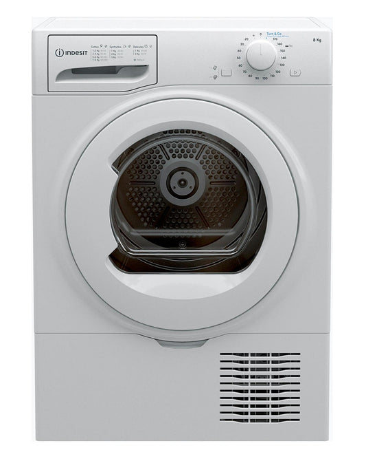  Indesit I2 D81W UK 8kg Condenser Tumble Dryer - White