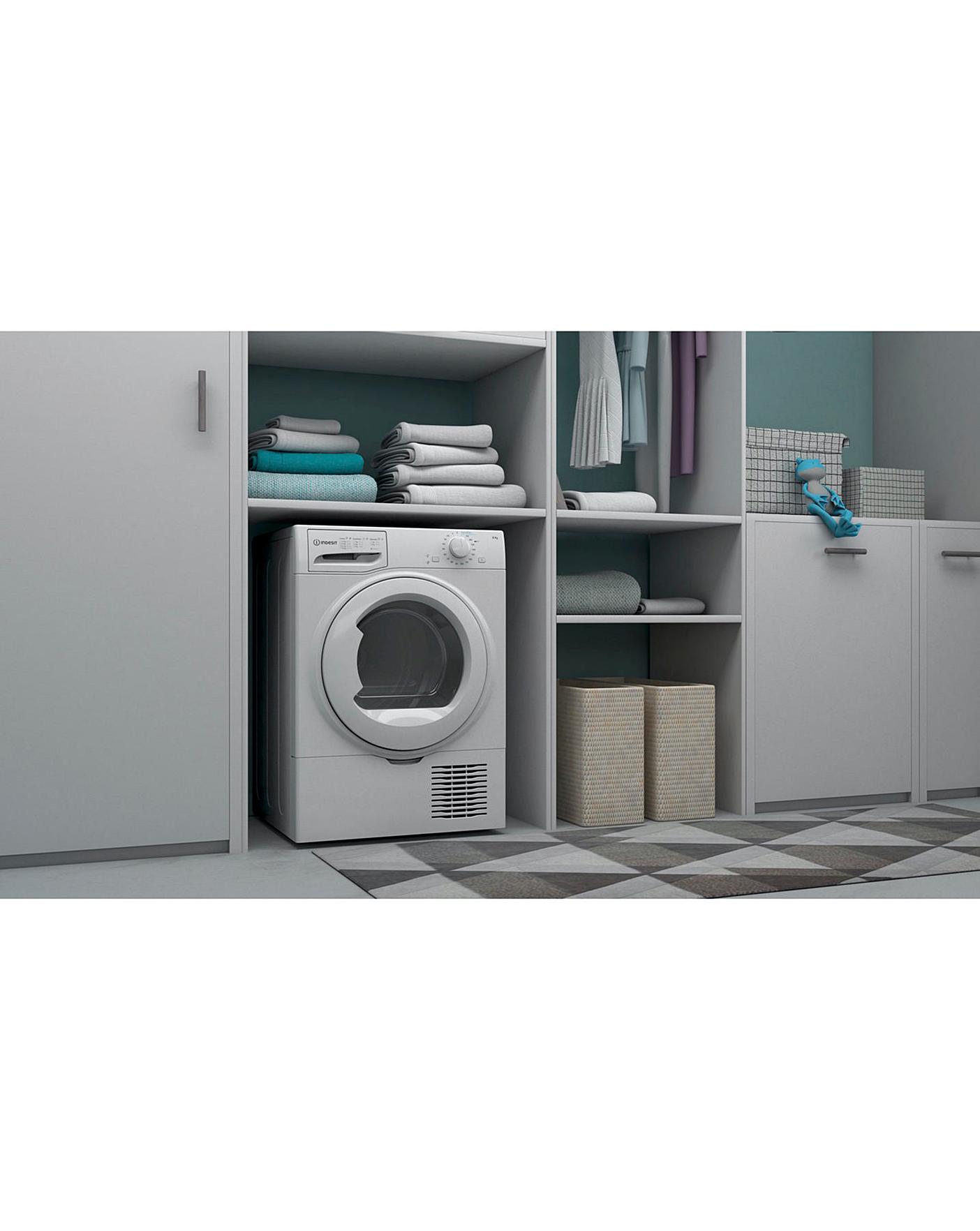  Indesit I2 D81W UK 8kg Condenser Tumble Dryer - White