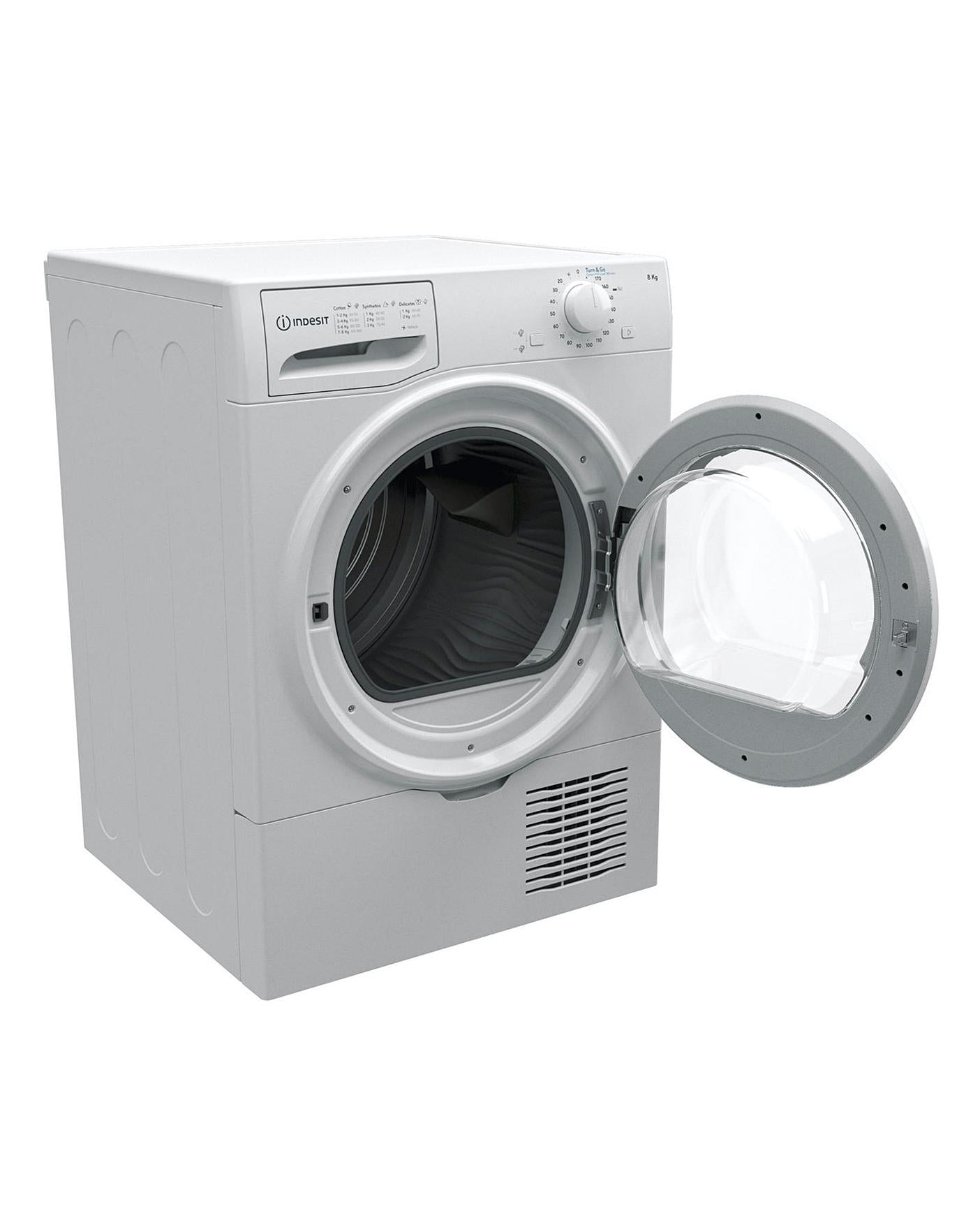  Indesit I2 D81W UK 8kg Condenser Tumble Dryer - White