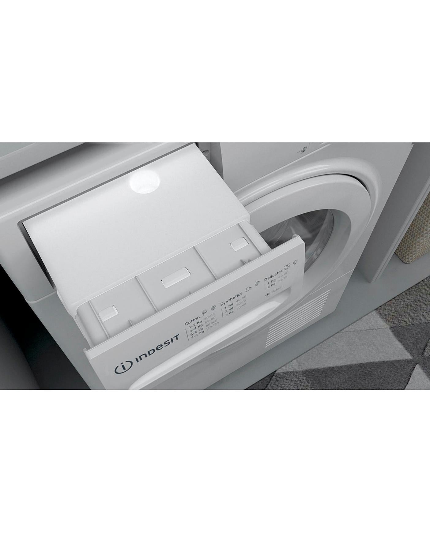  Indesit I2 D81W UK 8kg Condenser Tumble Dryer - White