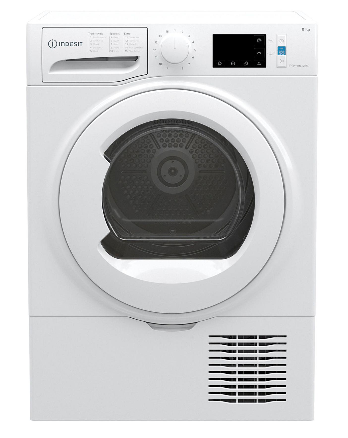  Indesit I3 D81W UK 8kg Condenser Tumble Dryer - White