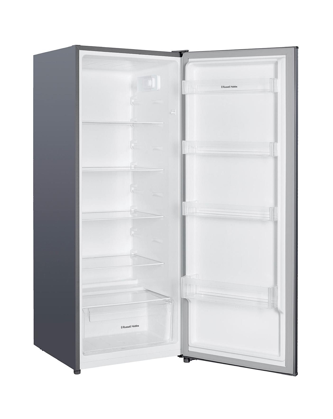  Russell Hobbs RH55LF143SS Upright Freestanding Larder Fridge - Stainless Steel