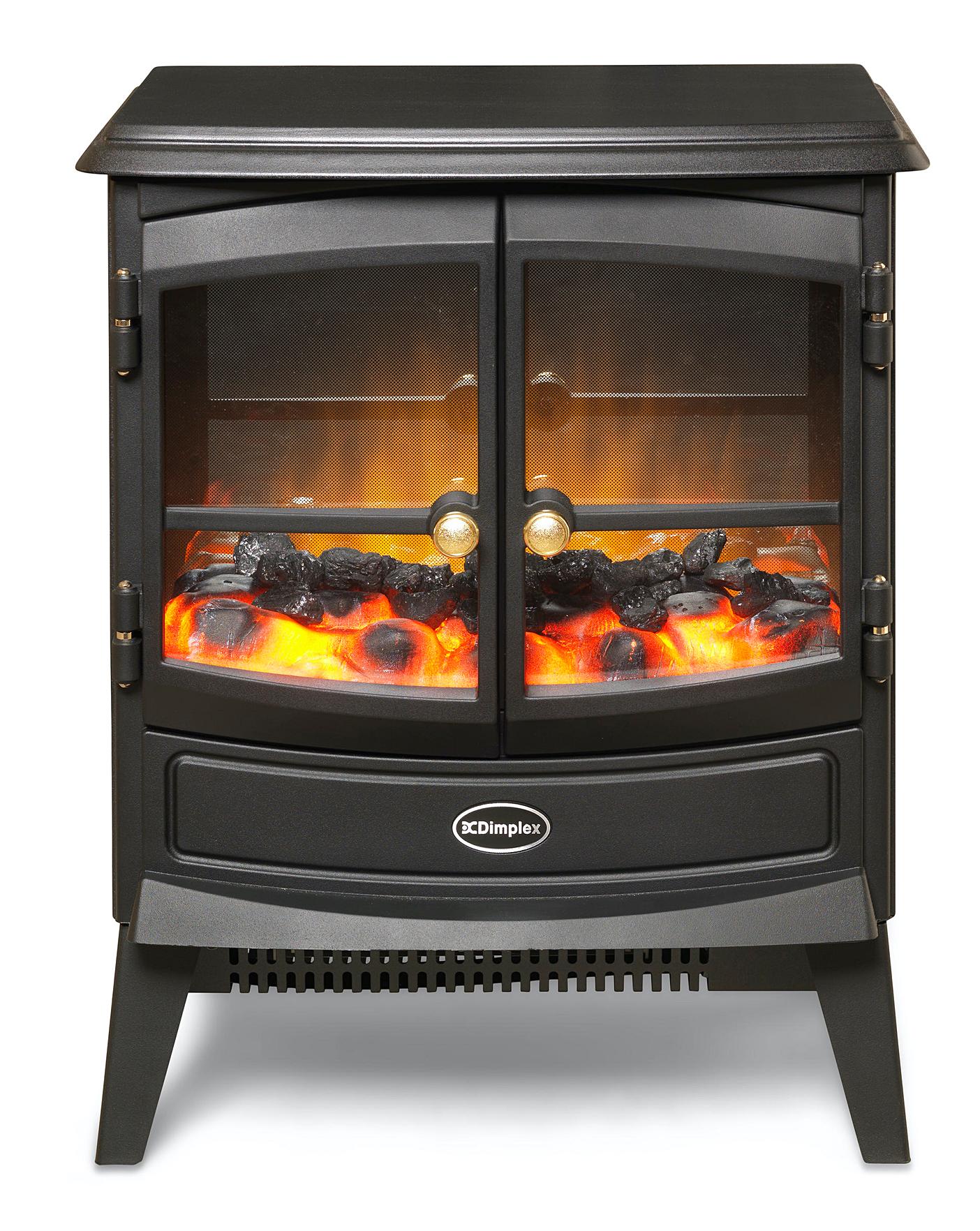  Dimplex SBN20E Springborne Optiflame Black Electric Stove