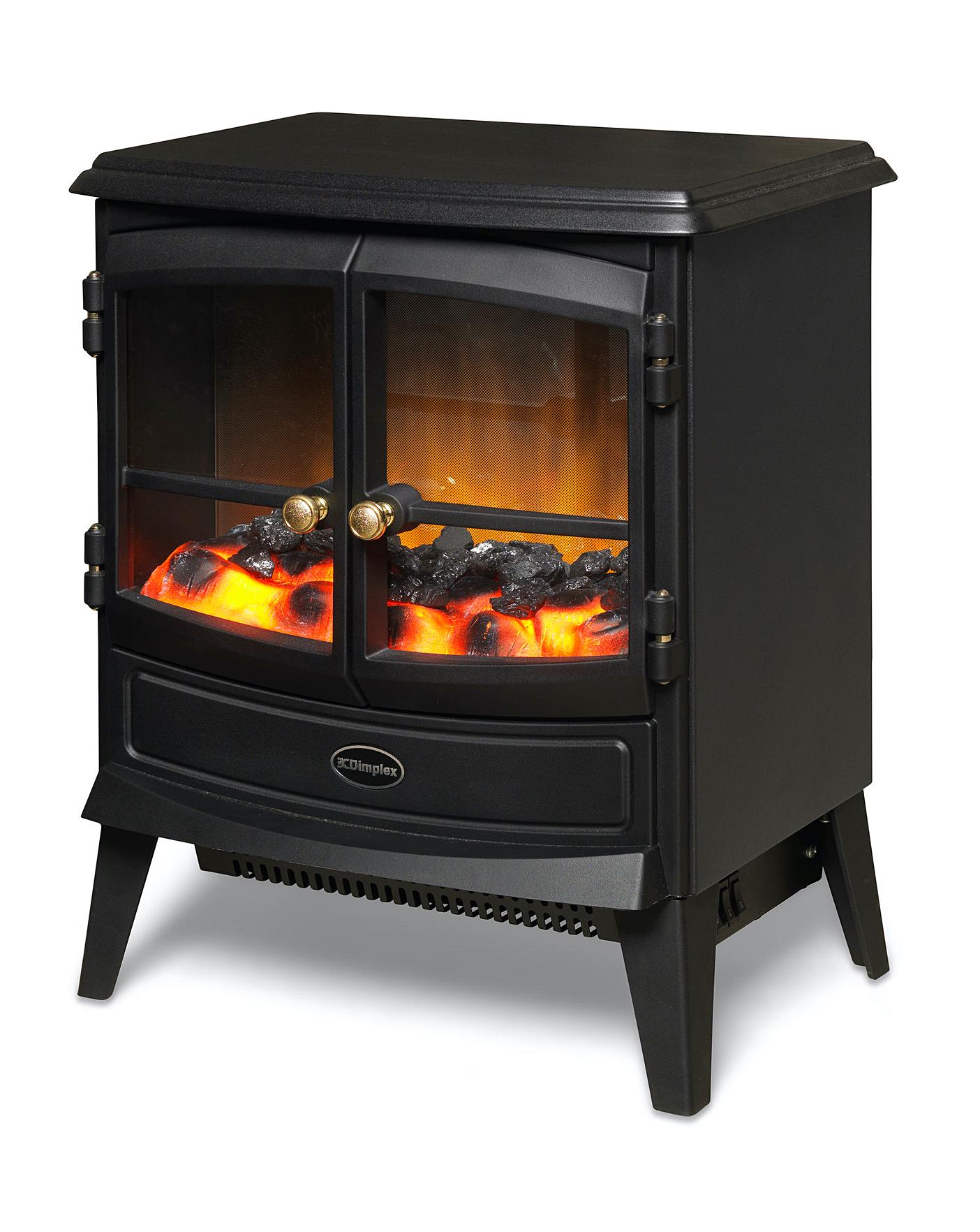  Dimplex SBN20E Springborne Optiflame Black Electric Stove