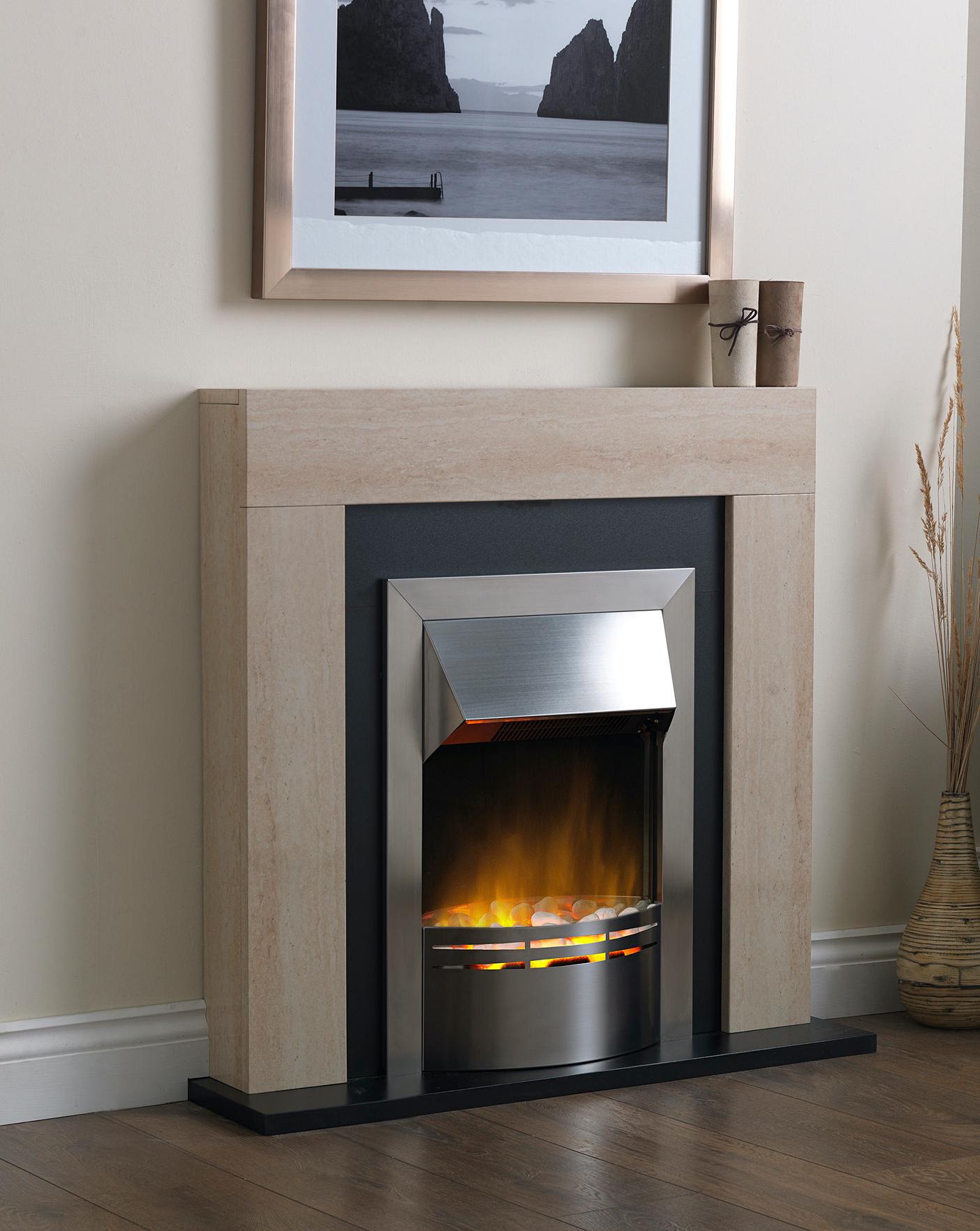  Dimplex MBL20 Marbello Optiflame Electric Fire Suite