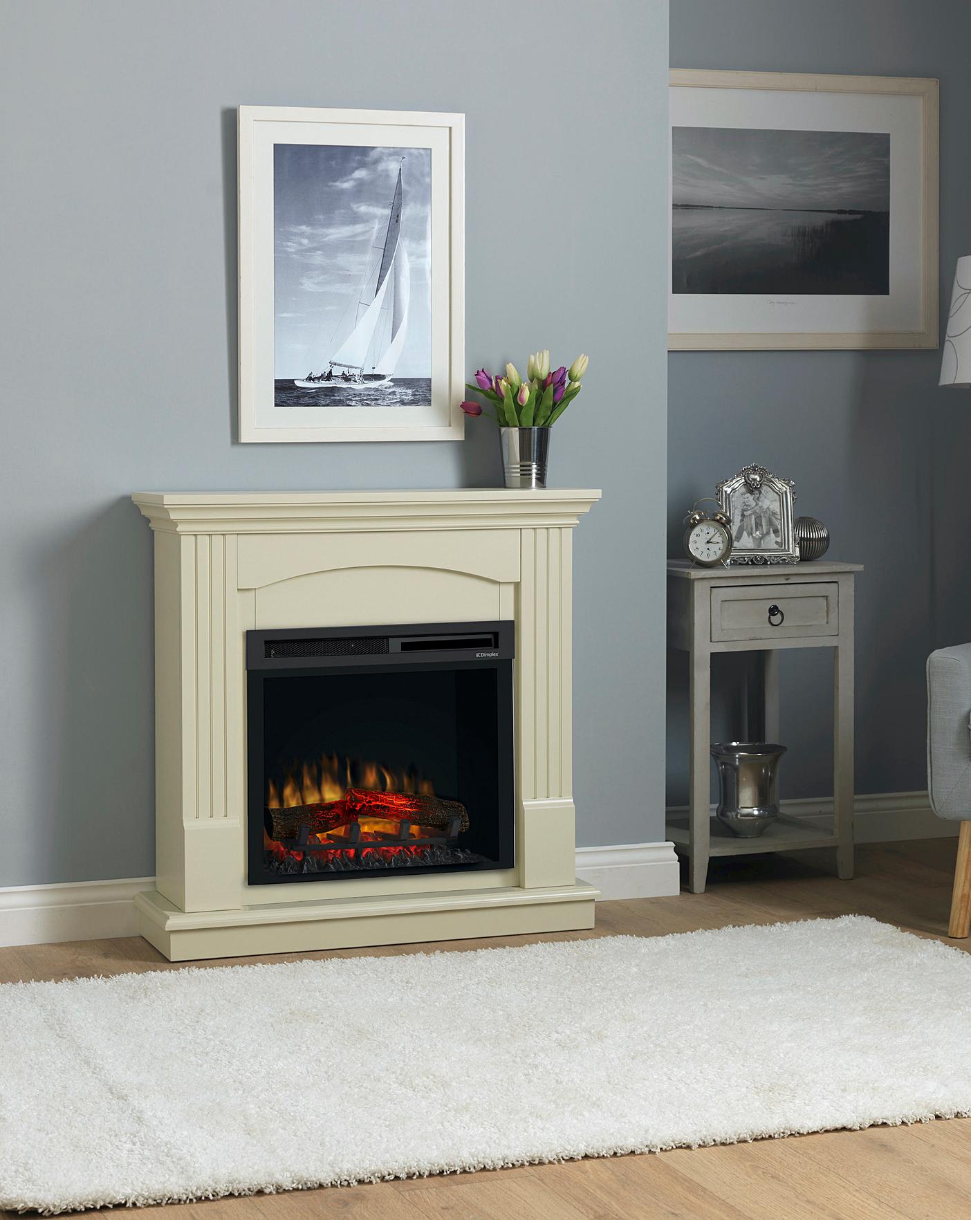  Dimplex CDW15XHD Chadwick Optiflame Electric Fire Suite