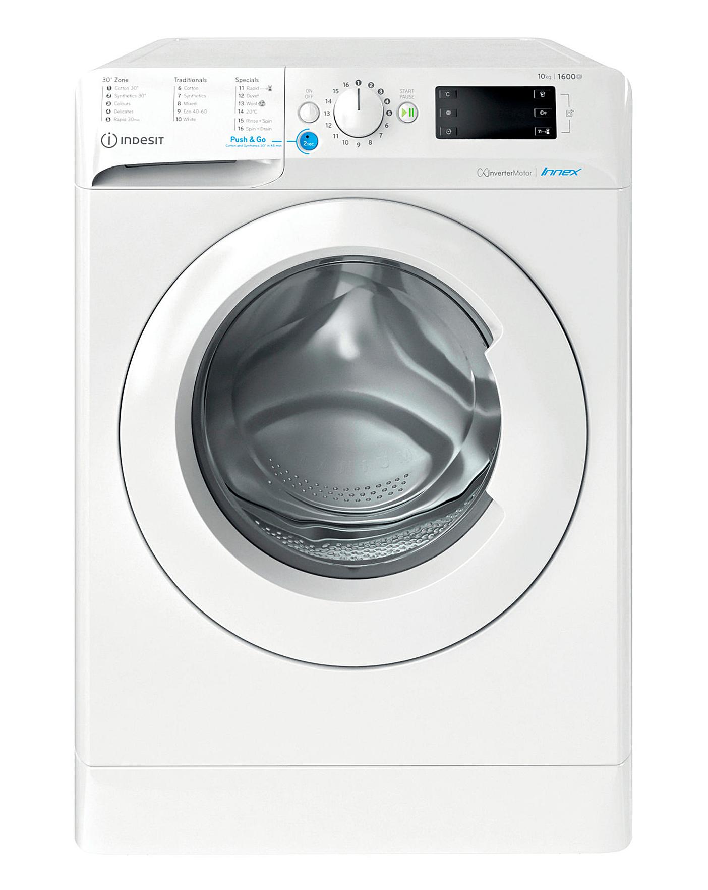  Indesit BWE101683XWUKN 10kg 1600rpm Washing Machine - White + INSTALLATION