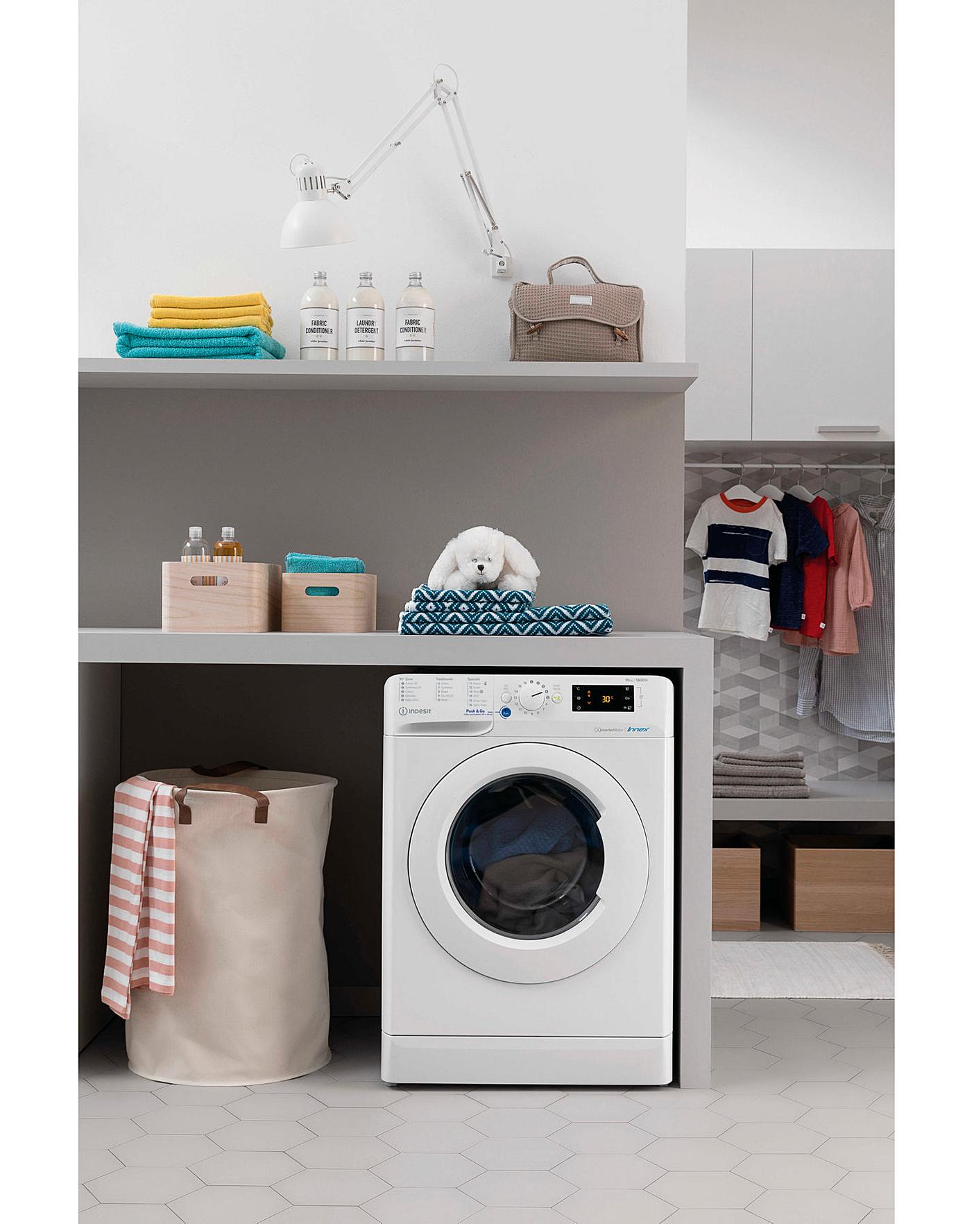  Indesit BWE101683XWUKN 10kg 1600rpm Washing Machine - White + INSTALLATION