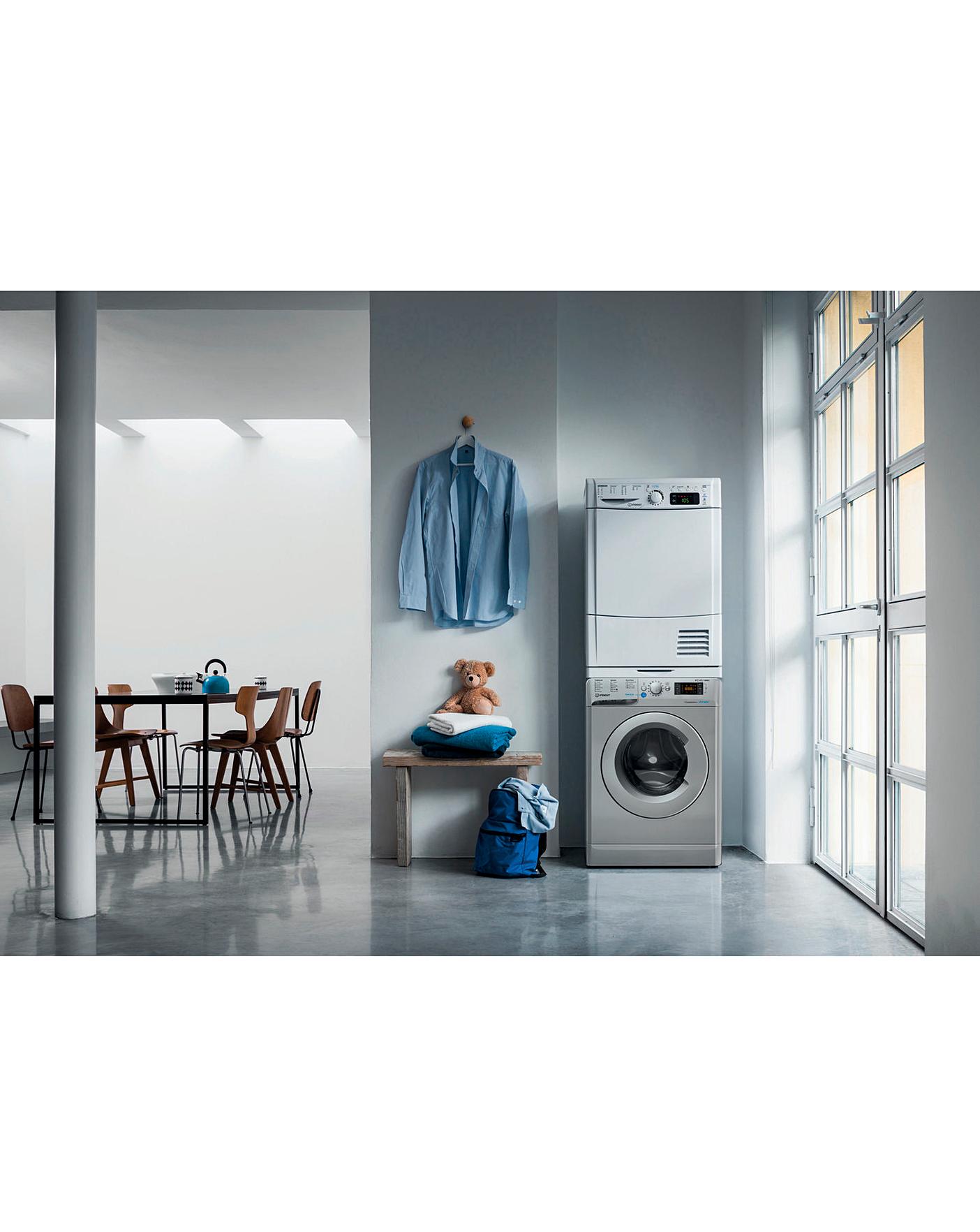  Indesit BDE861483XSUKN 8+6kg 1400rpm Washer Dryer - Silver
