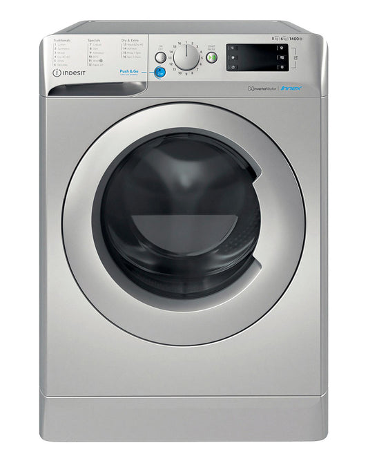  Indesit BDE861483XSUKN 8+6kg 1400rpm Washer Dryer - Silver + INSTALLATION